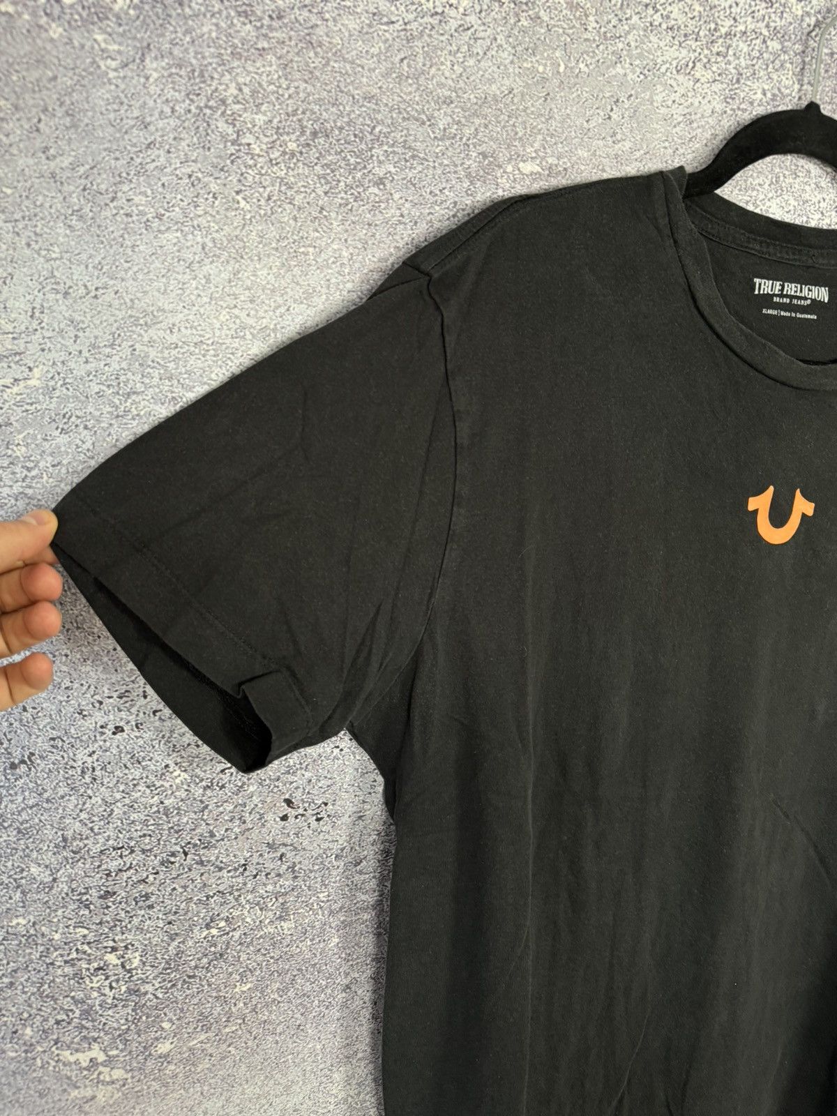 True Religion × Vintage True Religion Center Logo T Shirt SK8 y2k streetwear XL size Size US XL / EU 56 / 4 - 7 Thumbnail