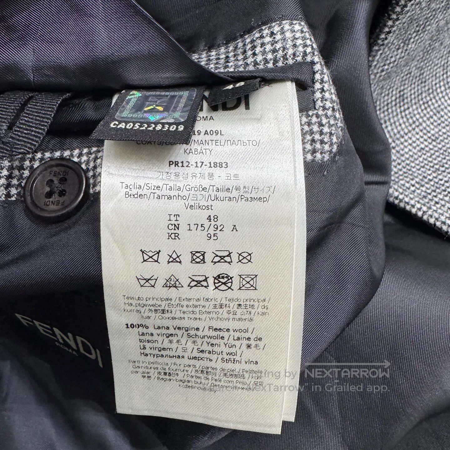 Fendi FENDI Spliced fur coat| Size US M / EU 48-50 / 2 - 4 Thumbnail