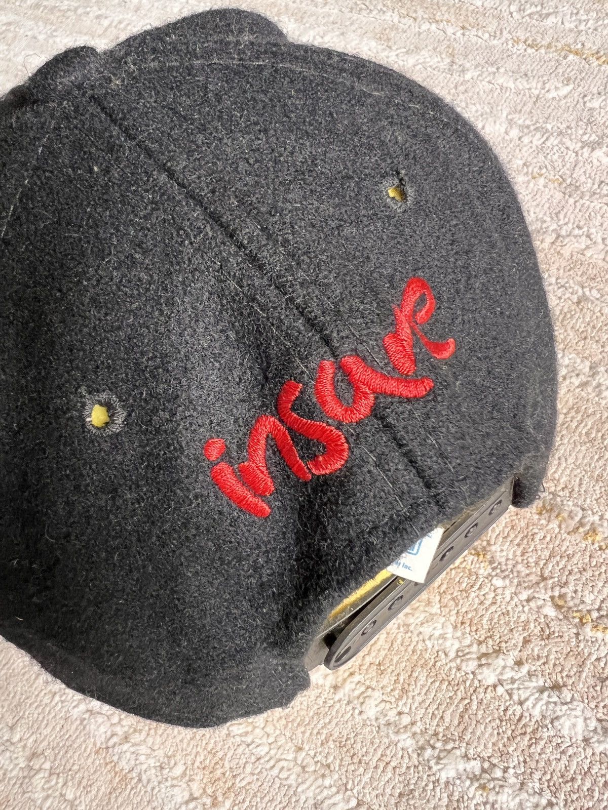 Vintage Vtg 90s Super Rare Slam City Skate/Insane Wool Hat Size ONE SIZE - 4 Thumbnail