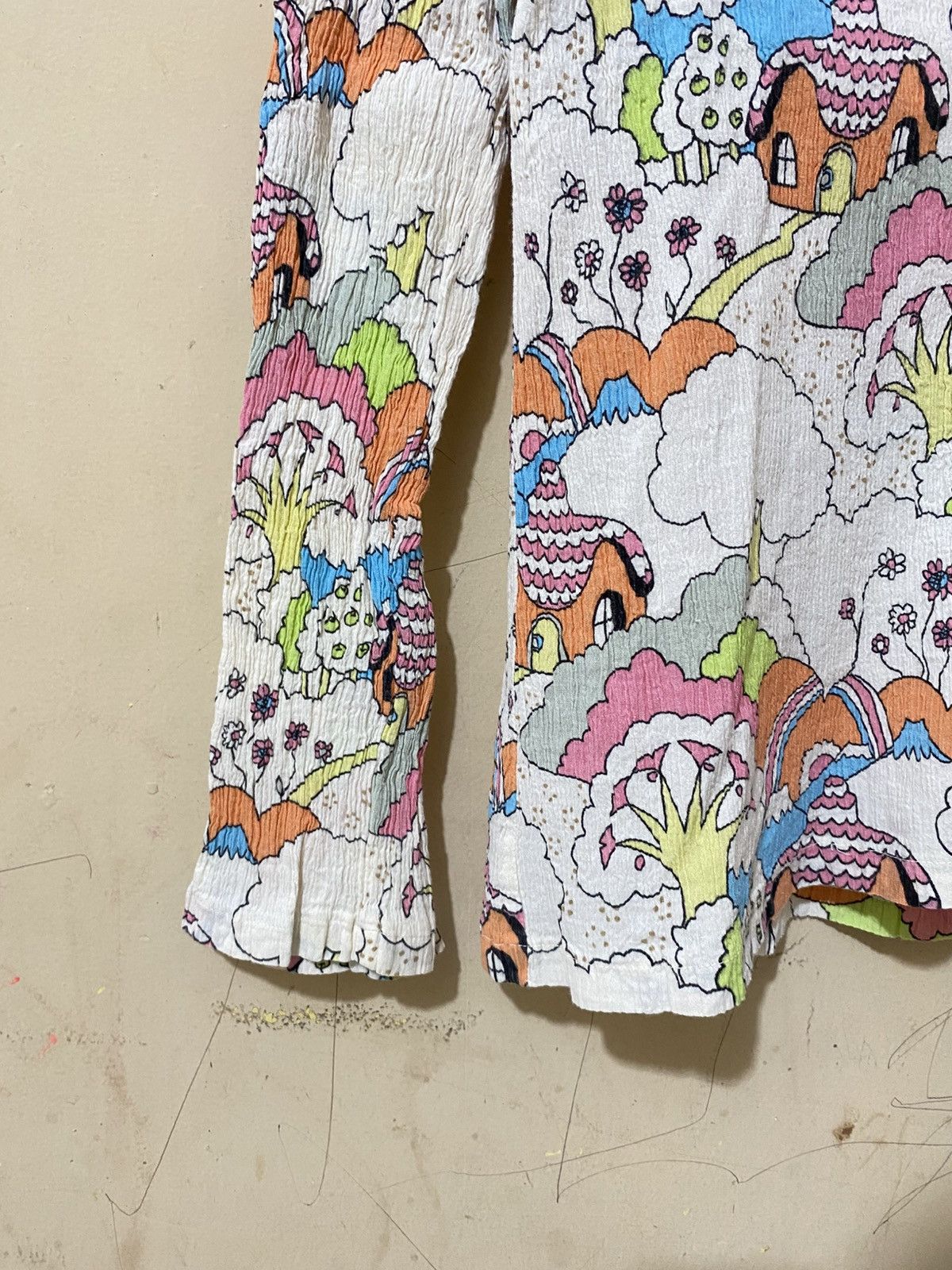 Pleats Please Issey Miyake Tsumori Chisato Printed All Over Print Pleated Size S / US 4 / IT 40 - 4 Thumbnail