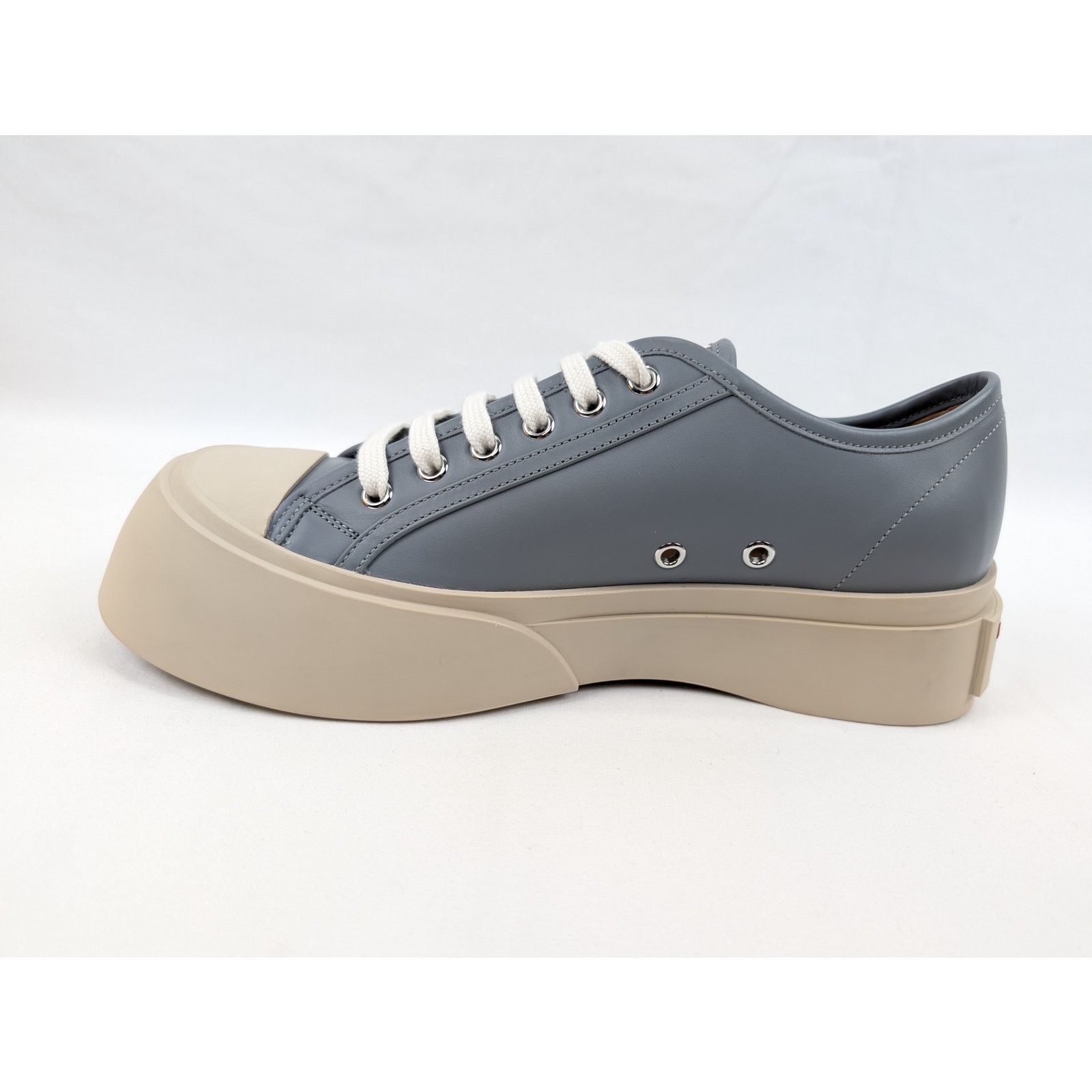 Marni o1rshd1 Leather Pablo Lace-up Sneaker in Grey Size US 12 / EU 45 - 5 Thumbnail