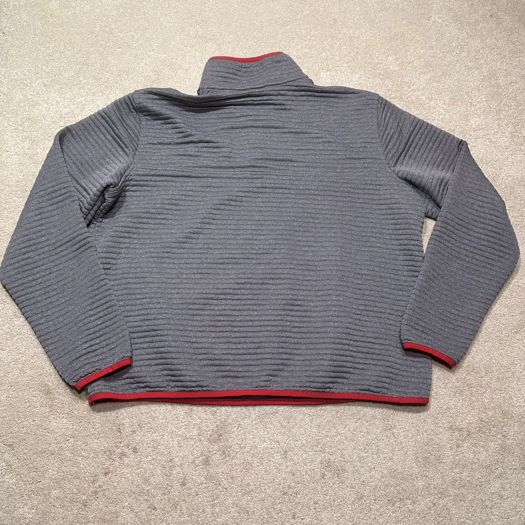 Vintage LL Bean Pullover Sweater Mens XL Gray Button Knit Long Sleeve Mock Neck Sports Outdoor Vintage No Size US XL / EU 56 / 4 - 2 Thumbnail