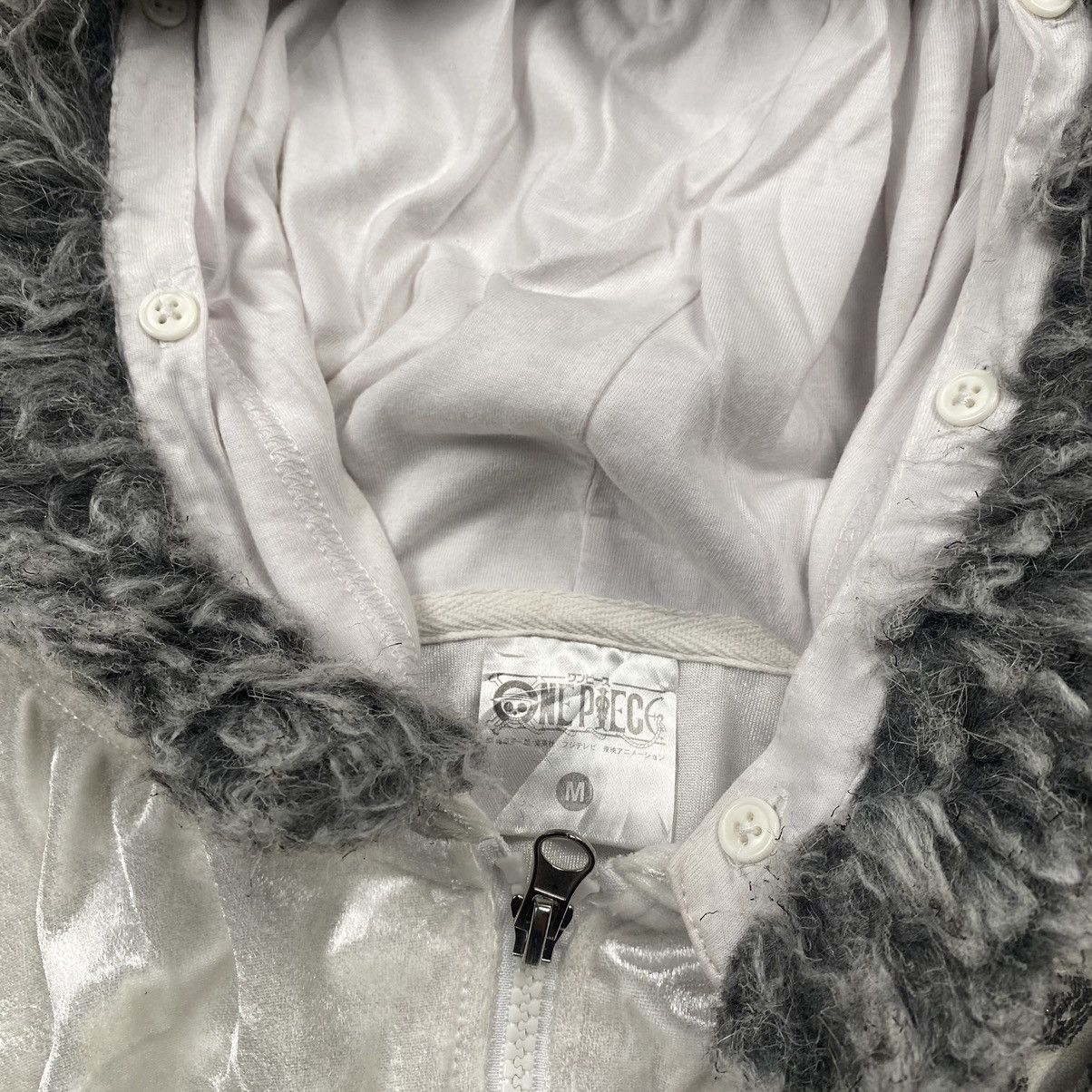 Affliction × If Six Was Nine × Le Grande Bleu (L.G.B.) Rare💥y2k One Piece Anime Fur Velvet Zip Up Size US M / EU 48-50 / 2 - 6 Thumbnail