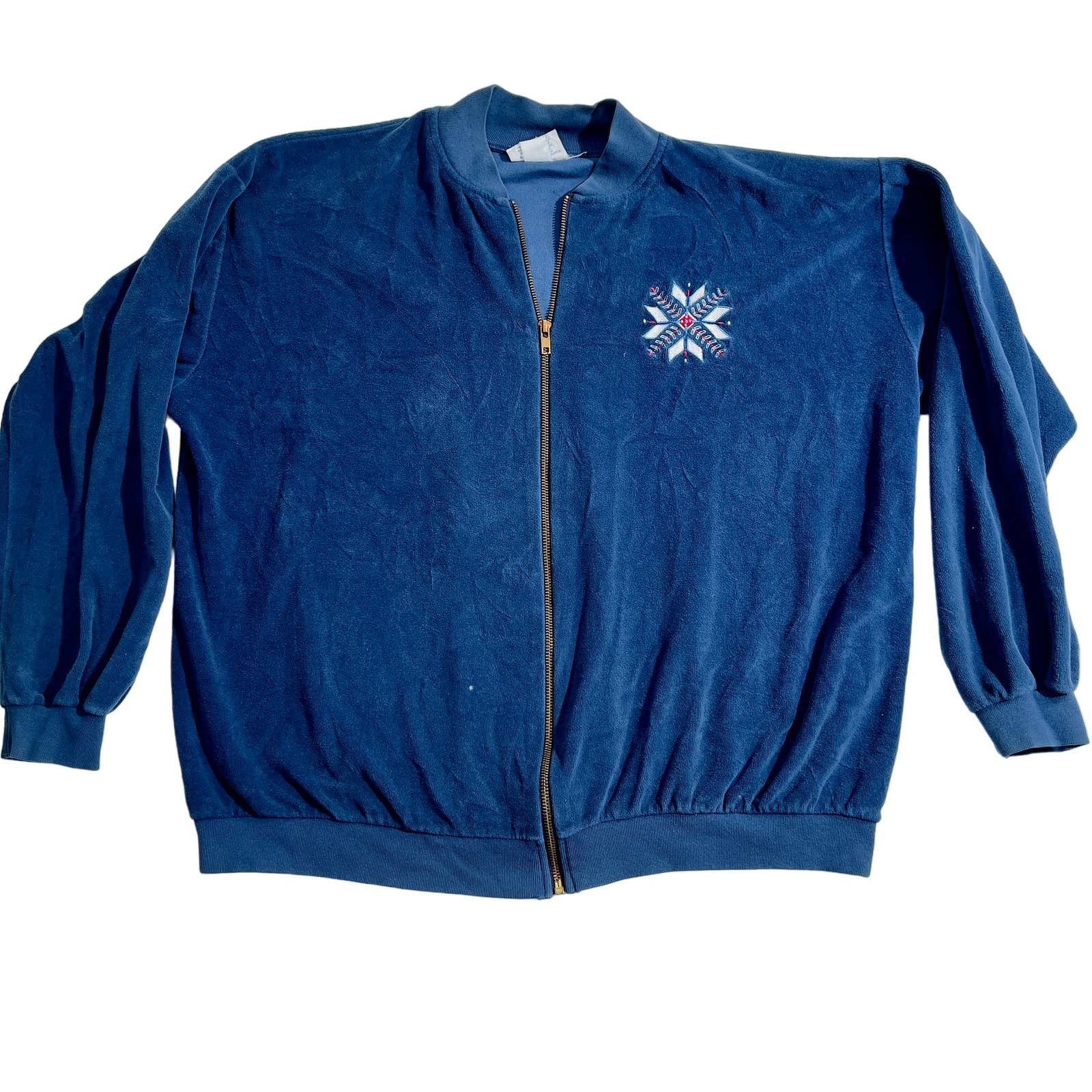 Other Full Zip Fleece Jacket Boundary Line Woman L? See Pics Blue Size L / US 10 / IT 46 - 1 Thumbnail