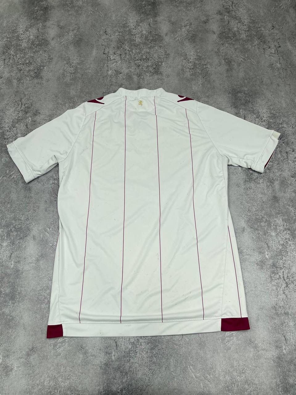 Other Aston Villa FC 2017/18 AwayFootballShirt Jersey White Macron Size US L / EU 52-54 / 3 - 6 Thumbnail