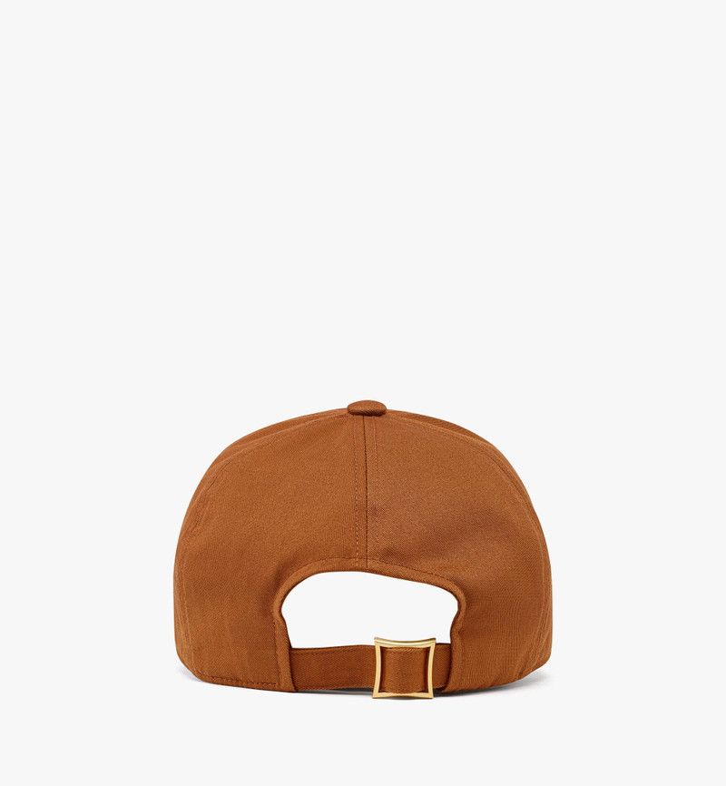 MCM o1mt1gz0126 Size: OS / Logo Embroidery Hat / Cap Brown/Beige Size ONE SIZE - 2 Thumbnail