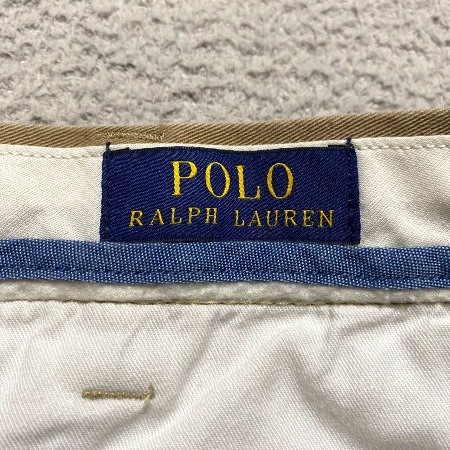 Polo Ralph Lauren Polo Ralph Lauren Pants Mens 36x34 Beige Chino 100% Cotton Straight Mid Rise Size US M / EU 48-50 / 2 - 3 Thumbnail