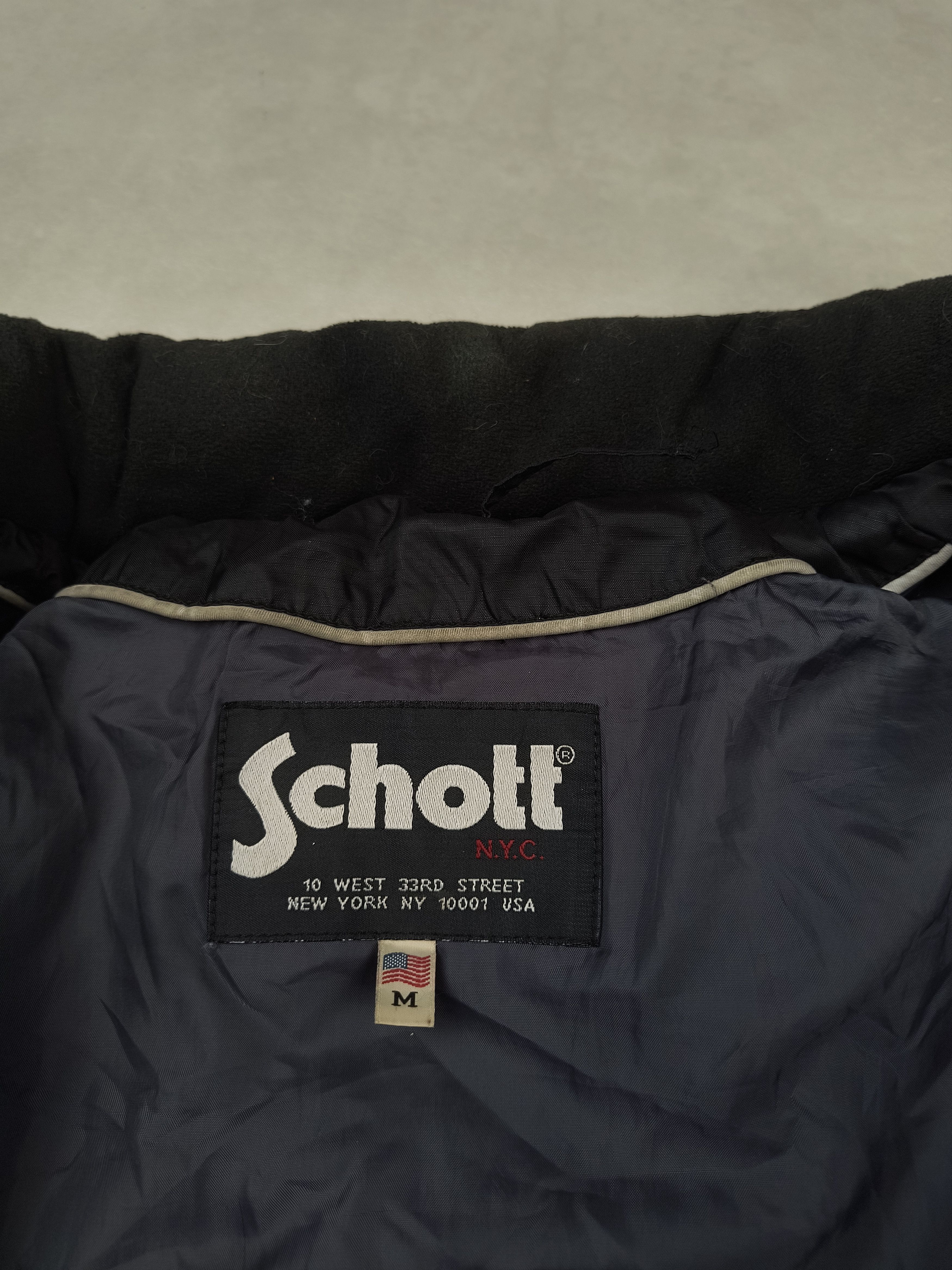 Schott Vintage Schott puffer jacket made in USA y2k Size US M / EU 48-50 / 2 - 11 Thumbnail