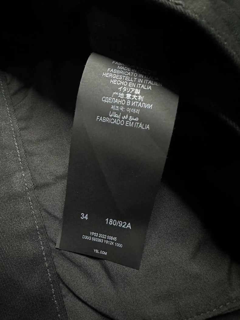 Saint Laurent Paris Saint Laurent Paris Leisure Pants Size US 34 / EU 50 - 6 Thumbnail