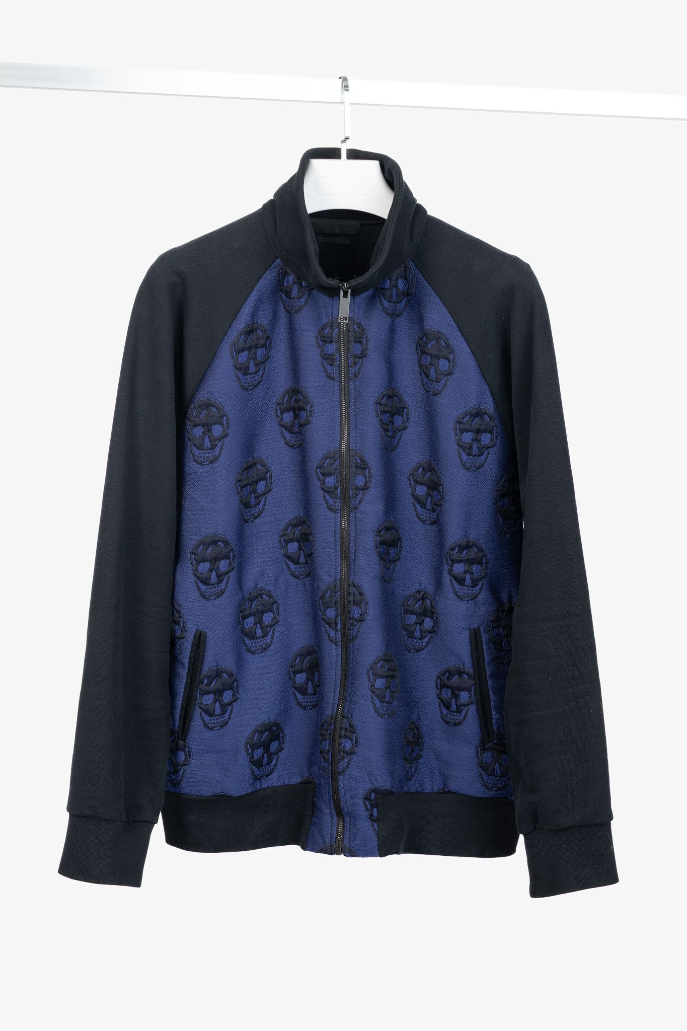 Alexander McQueen Alexander McQueen PF/15 Cotton Skull Sweatshirt Bomber Size US XL / EU 56 / 4 - 1 Thumbnail
