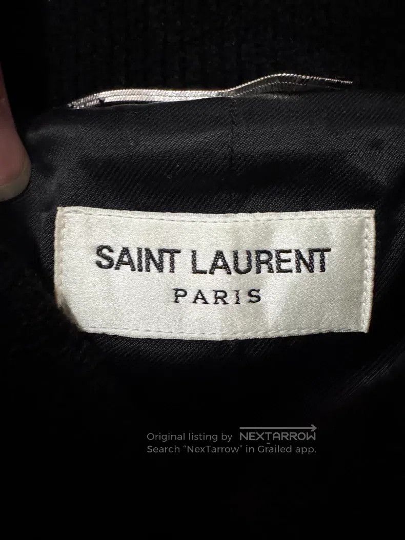 Saint Laurent Paris Saint Laurent Paris Skull and Heart Plaid Velvet Baseball Size US S / EU 44-46 / 1 - 6 Thumbnail