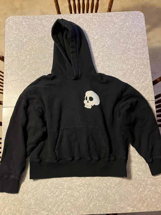 Palm angels hot sale skull hoodie