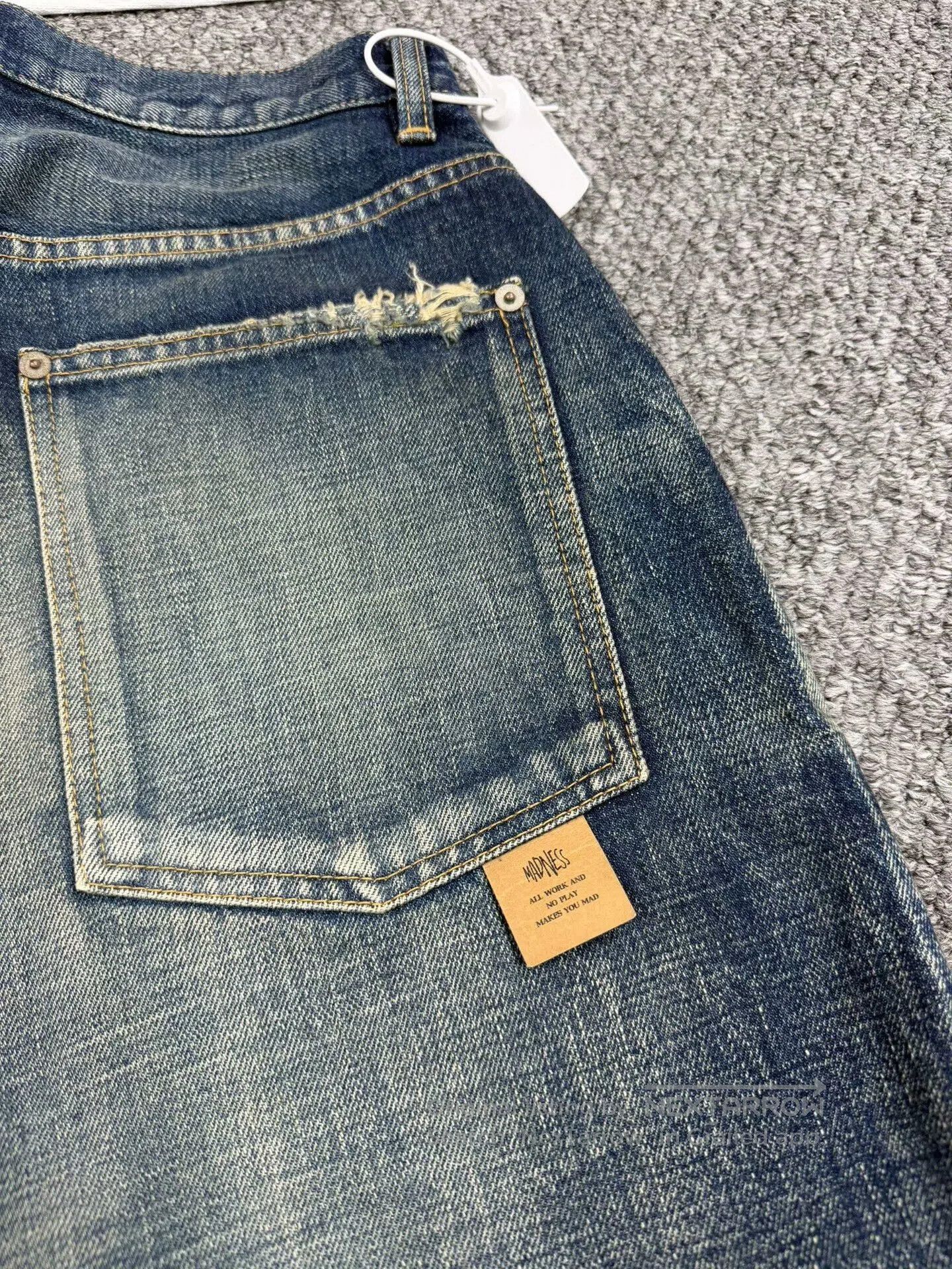 Madness madness distressed denim pants for casual styling. Size US 32 / EU 48 - 6 Thumbnail