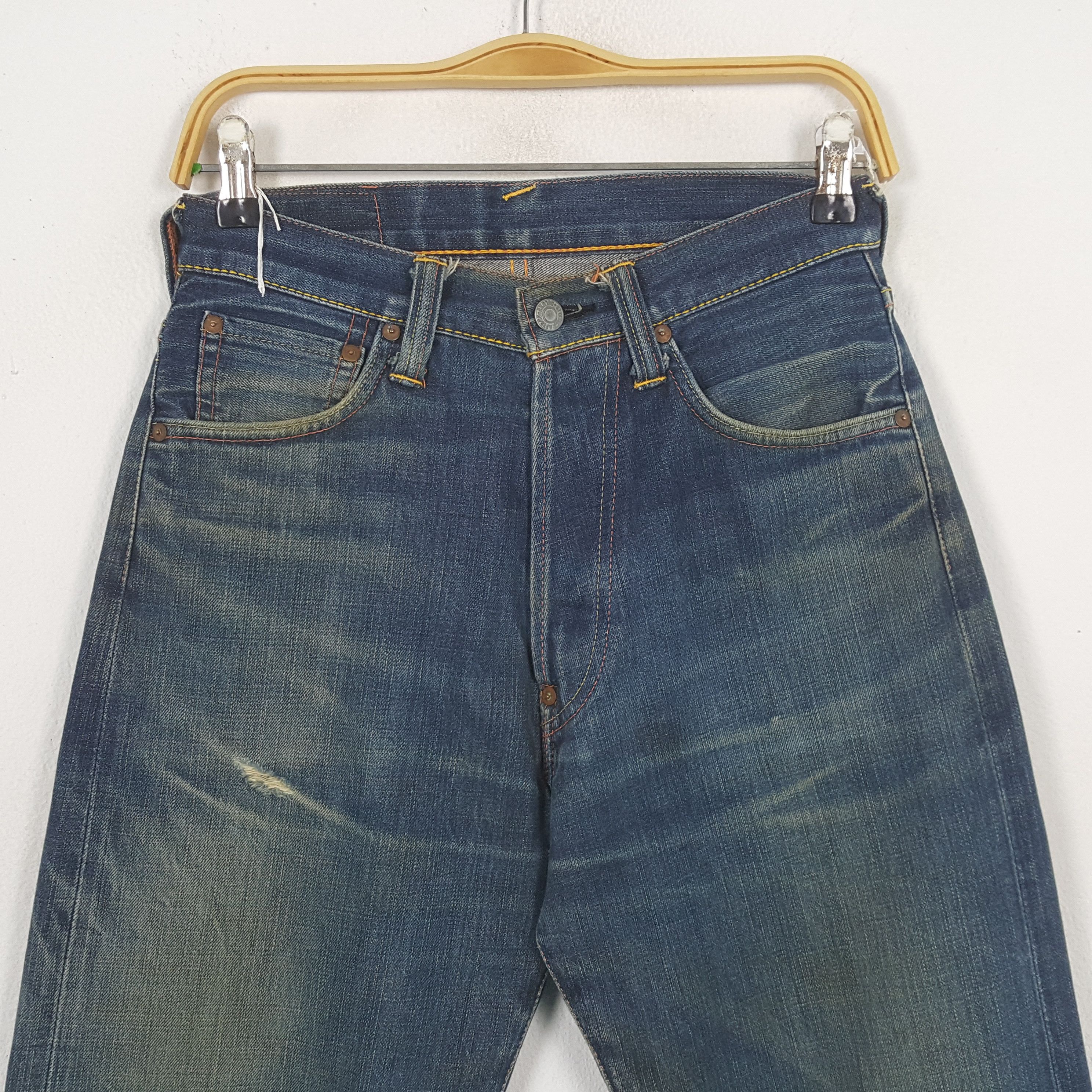 Evisu × Japanese Brand × Vintage Vintage EVISU Japanese Brand Daicock Custom Style Jeans Size US 28 / EU 44 - 5 Thumbnail