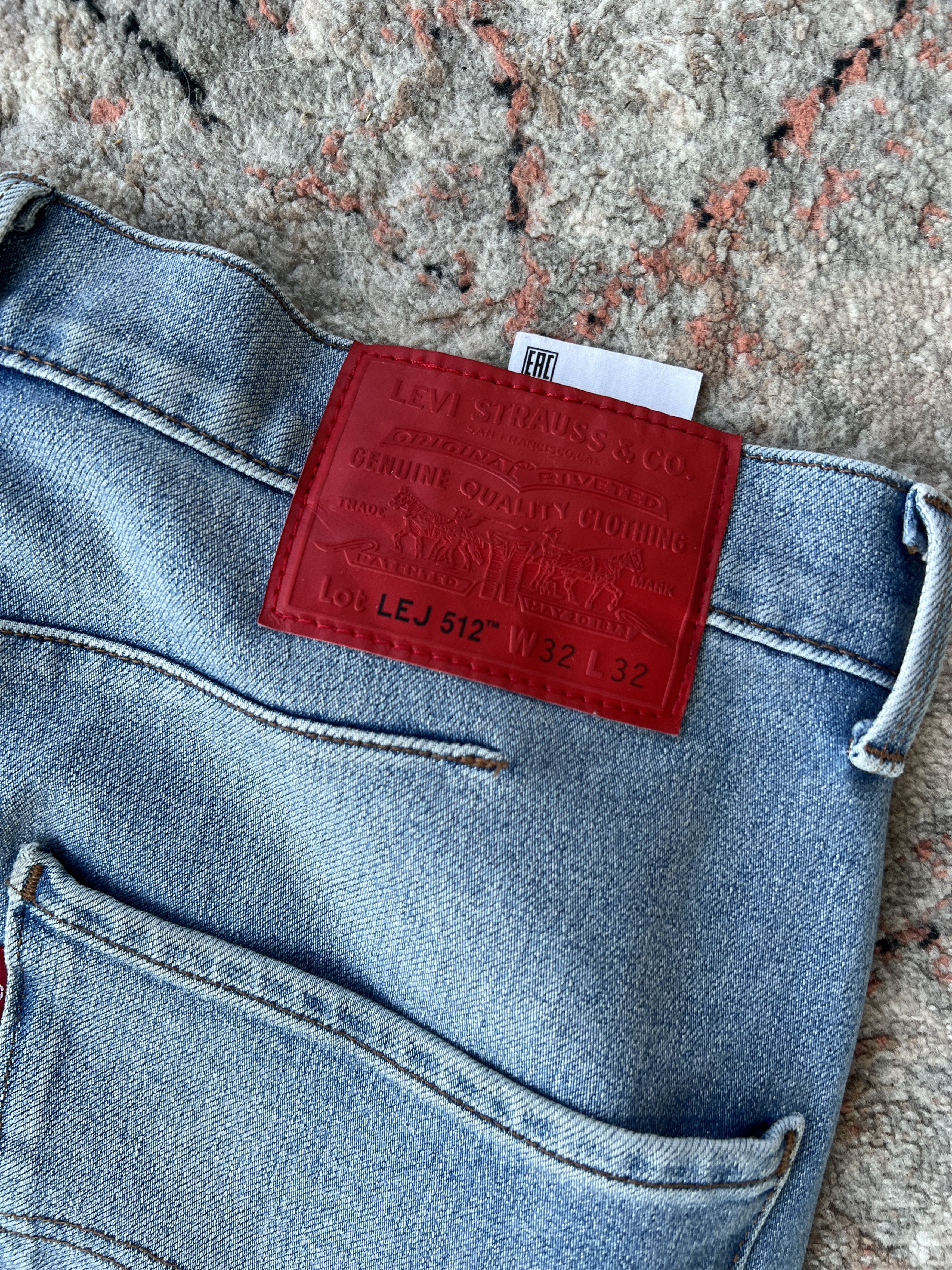 Levi's Levi's Lot LEJ 512 Red Line Pants Size US 32 / EU 48 - 9 Thumbnail