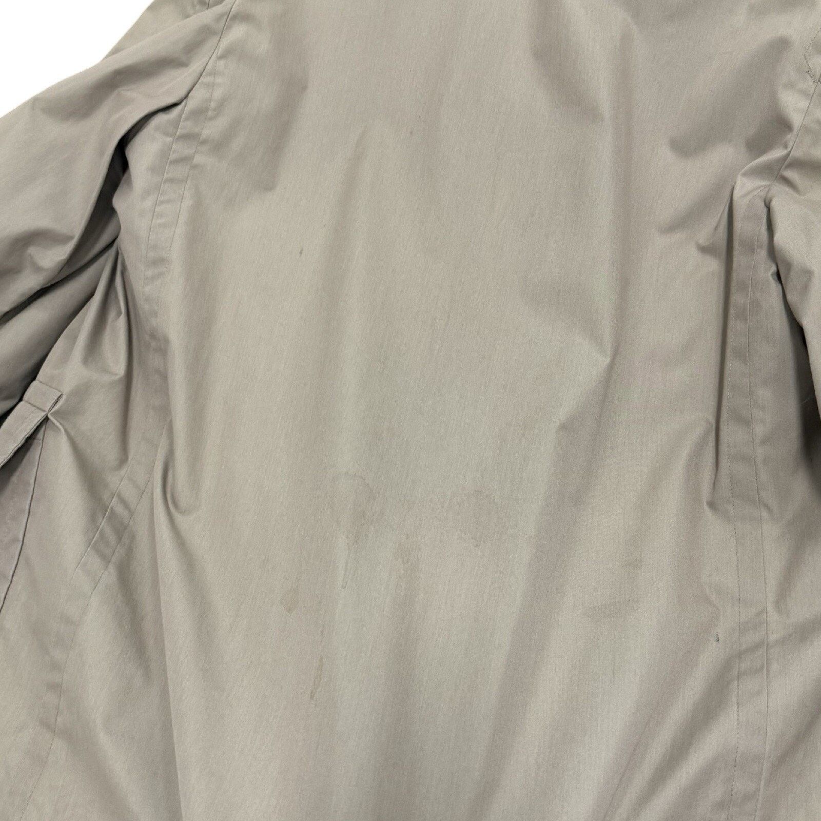 McGregor Vintage Mcgregor Beige Trench Coat Quilt Lined Talon 44 USA Size US L / EU 52-54 / 3 - 9 Thumbnail