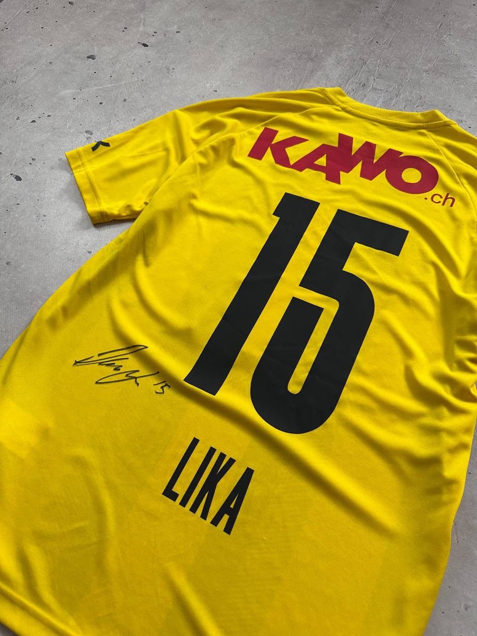 Puma FC Schaffhausen Soccer Jersey #15 Lika Puma Challenge League Size US M / EU 48-50 / 2 - 7 Thumbnail