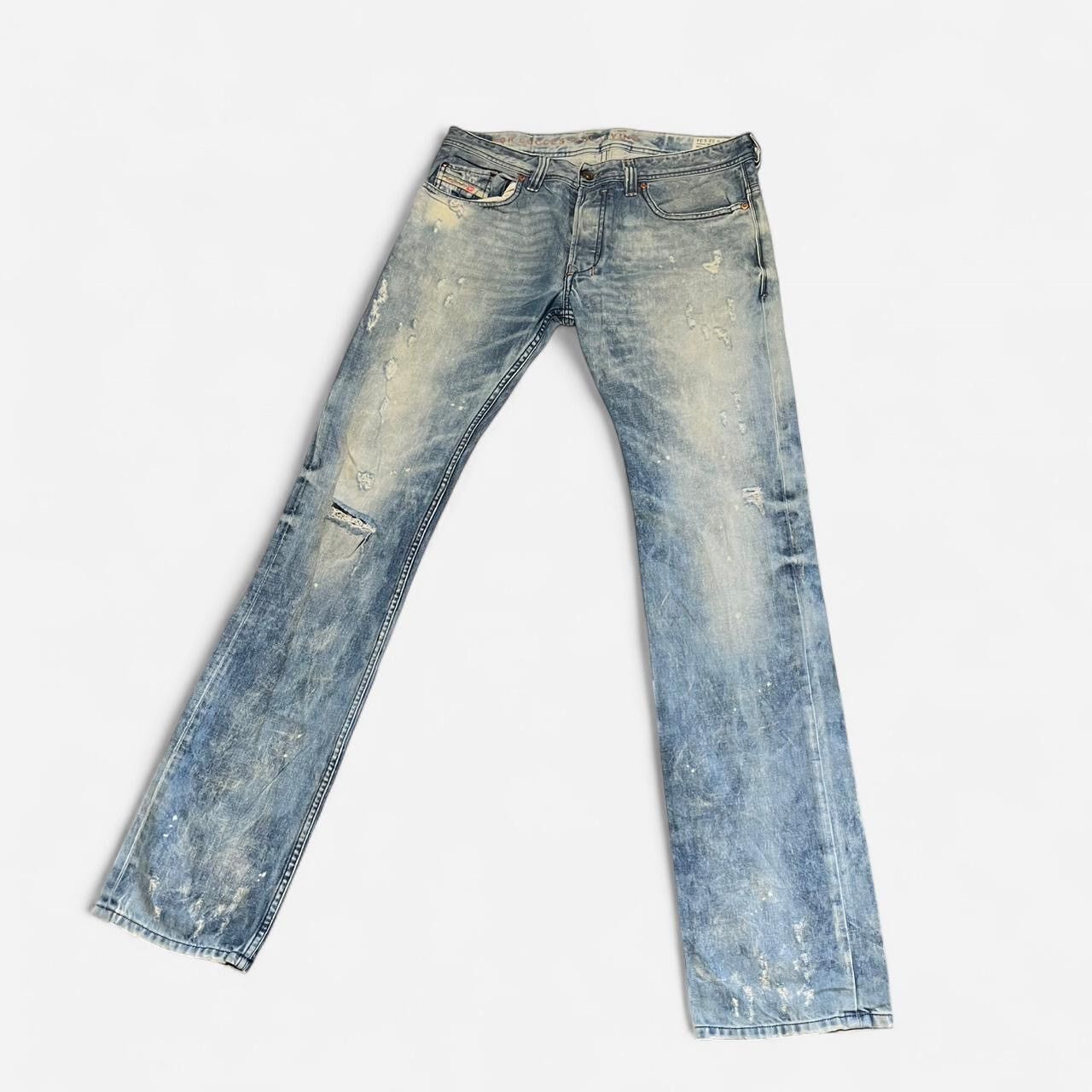 Diesel factory Deadstock SAFADO selvage distressed denim