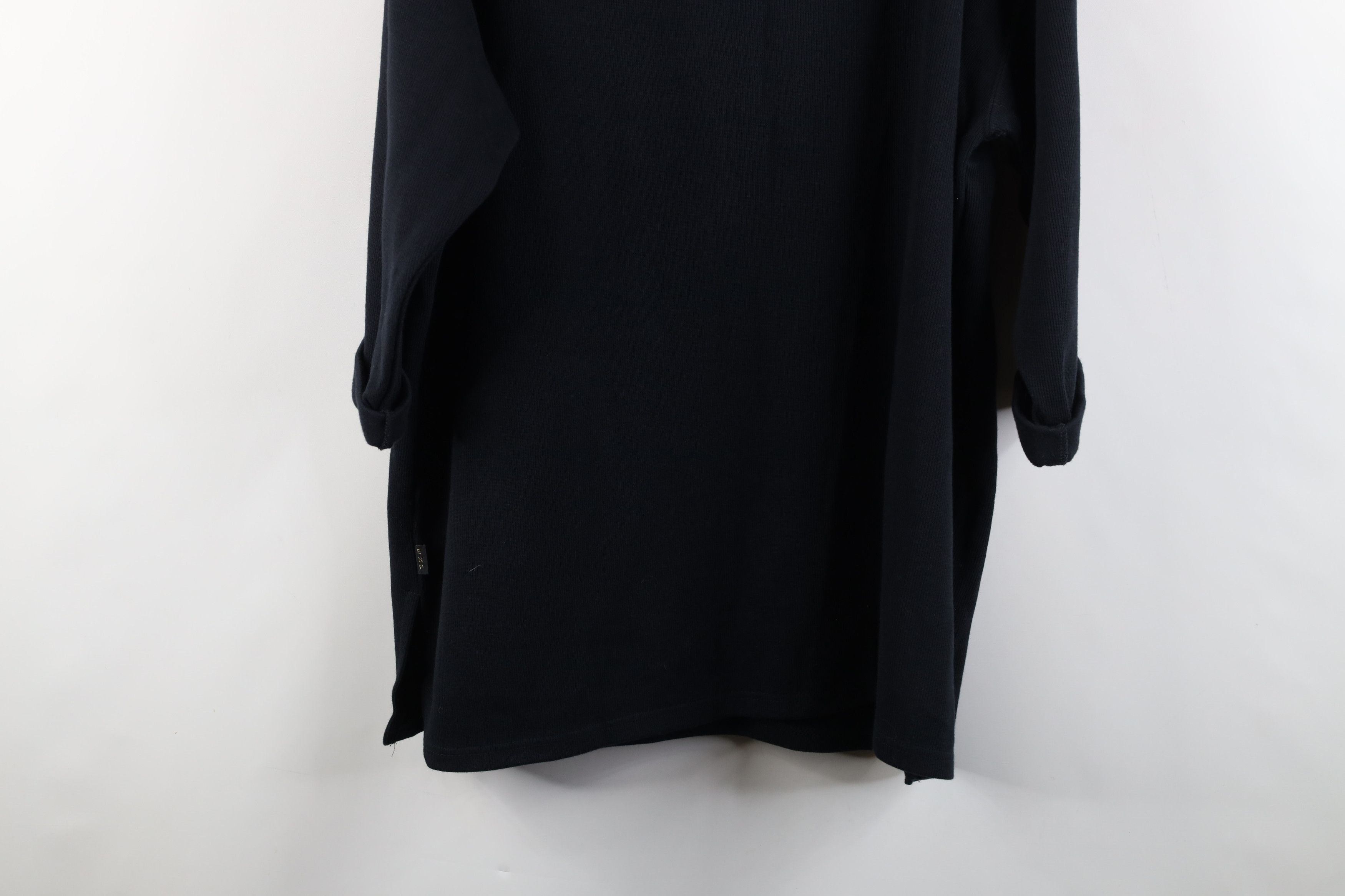 Express × Vintage Vintage 90s Express Thermal Ribbed Knit Turtleneck T-Shirt Size M / US 6-8 / IT 42-44 - 11 Thumbnail