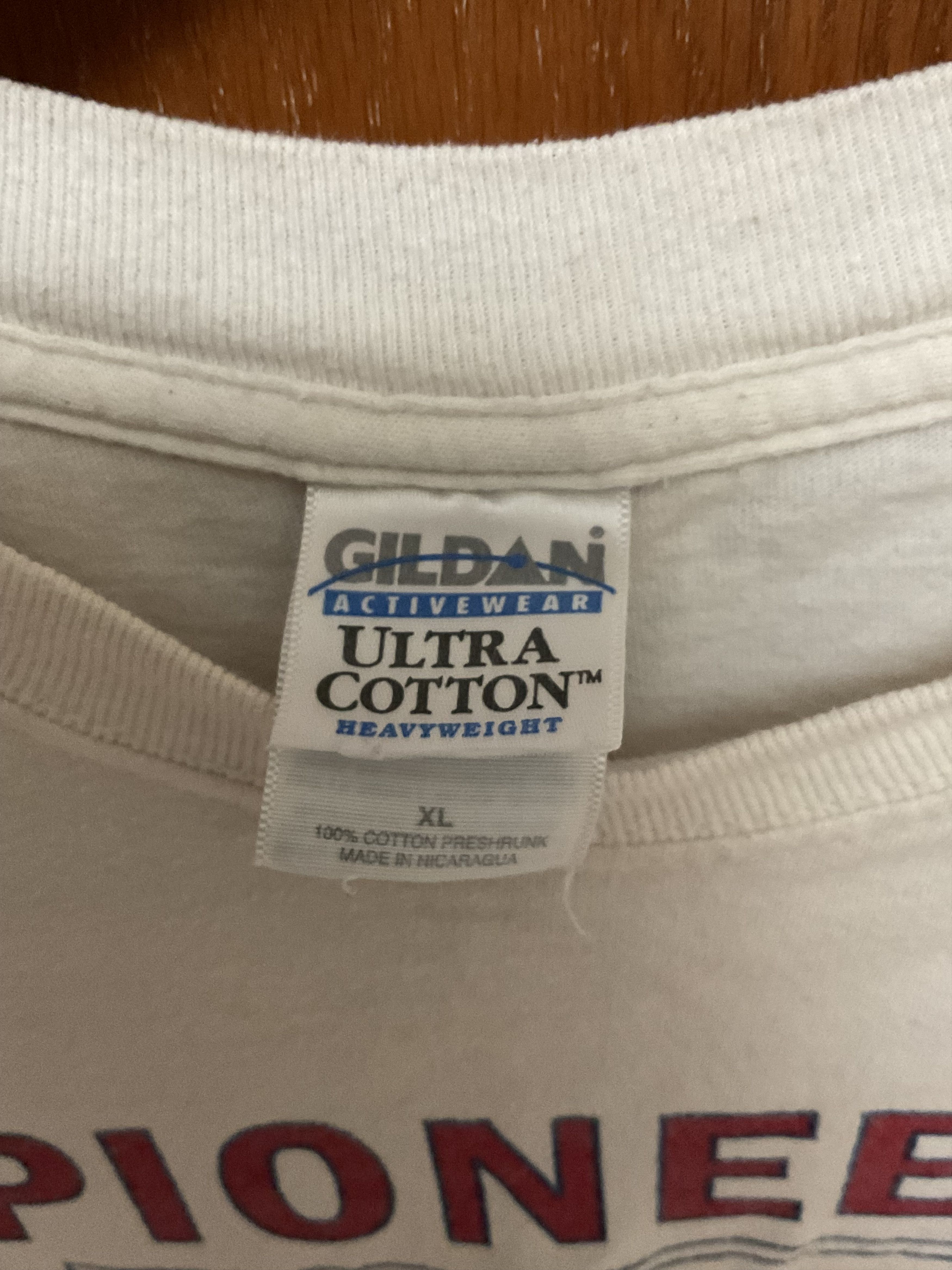 Gildan × Vintage Vintage Pioneer Tshirt Size US XL / EU 56 / 4 - 2 Thumbnail