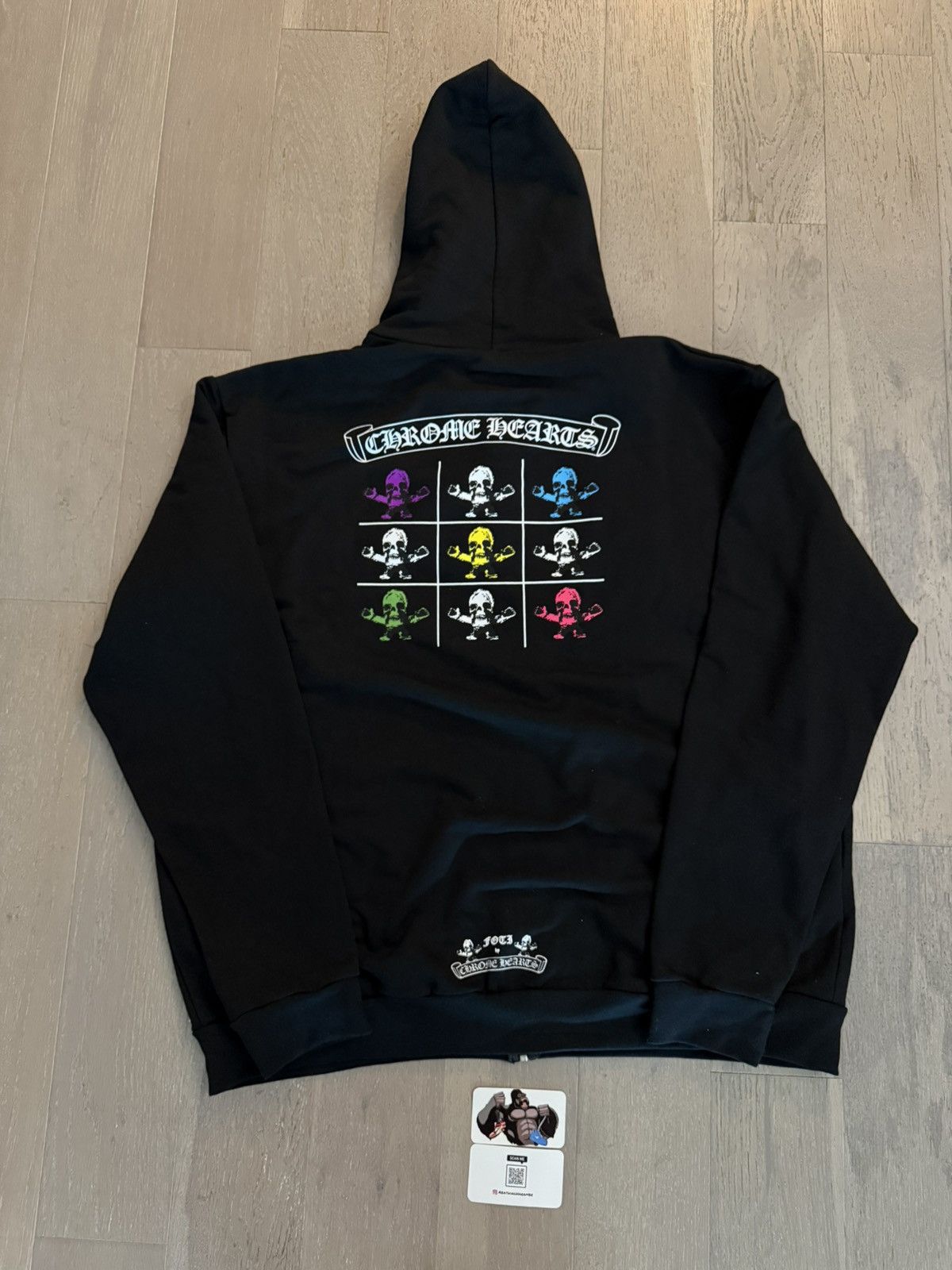Chrome Hearts Chrome Hearts Foti Multi Teeter Harris Logo Zip Up Hoodie Size US XXL / EU 58 / 5 - 3 Thumbnail