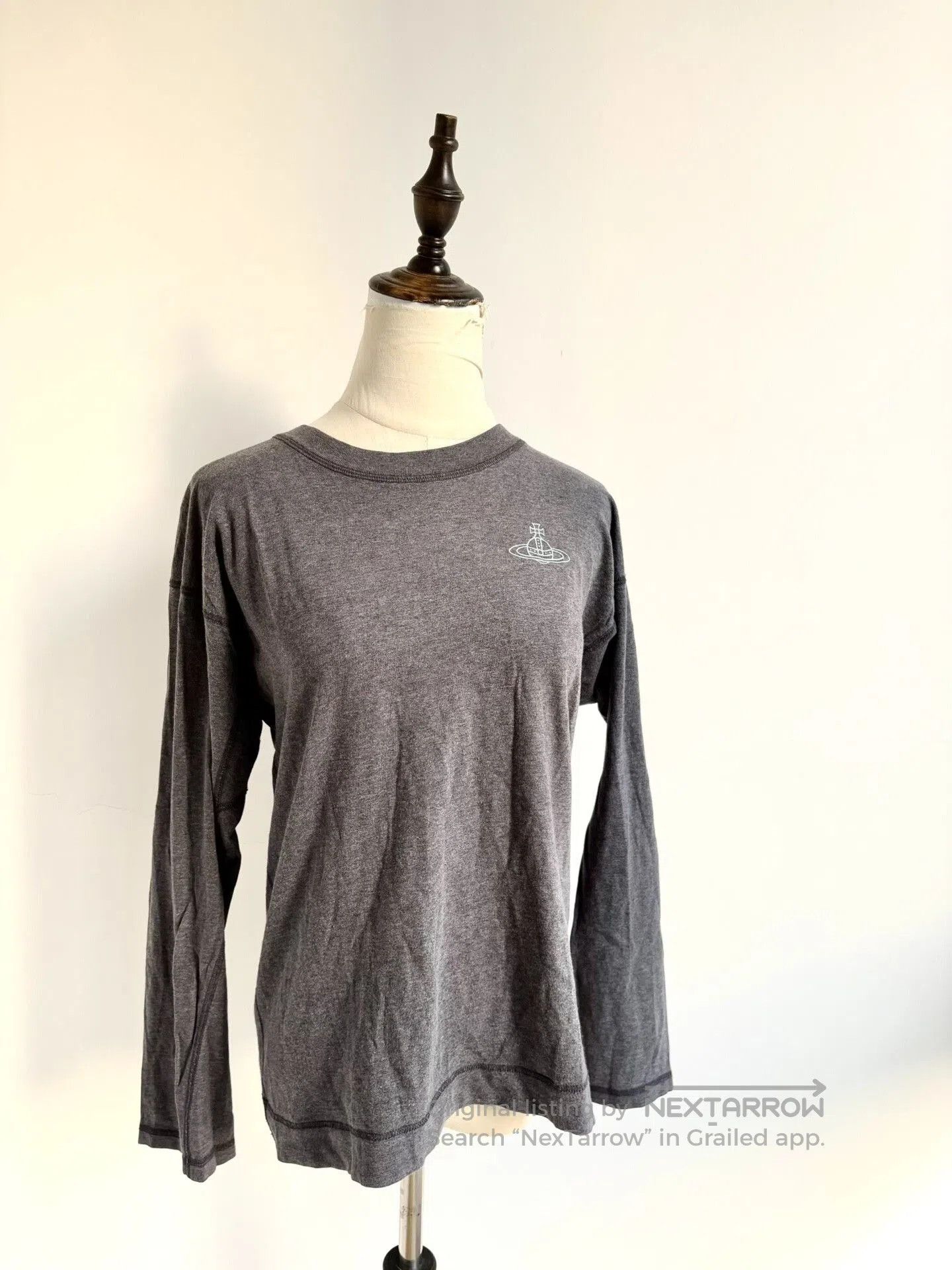 Vivienne Westwood vivienne westwood gray long sleeve top. Size M / US 6-8 / IT 42-44 - 1 Thumbnail