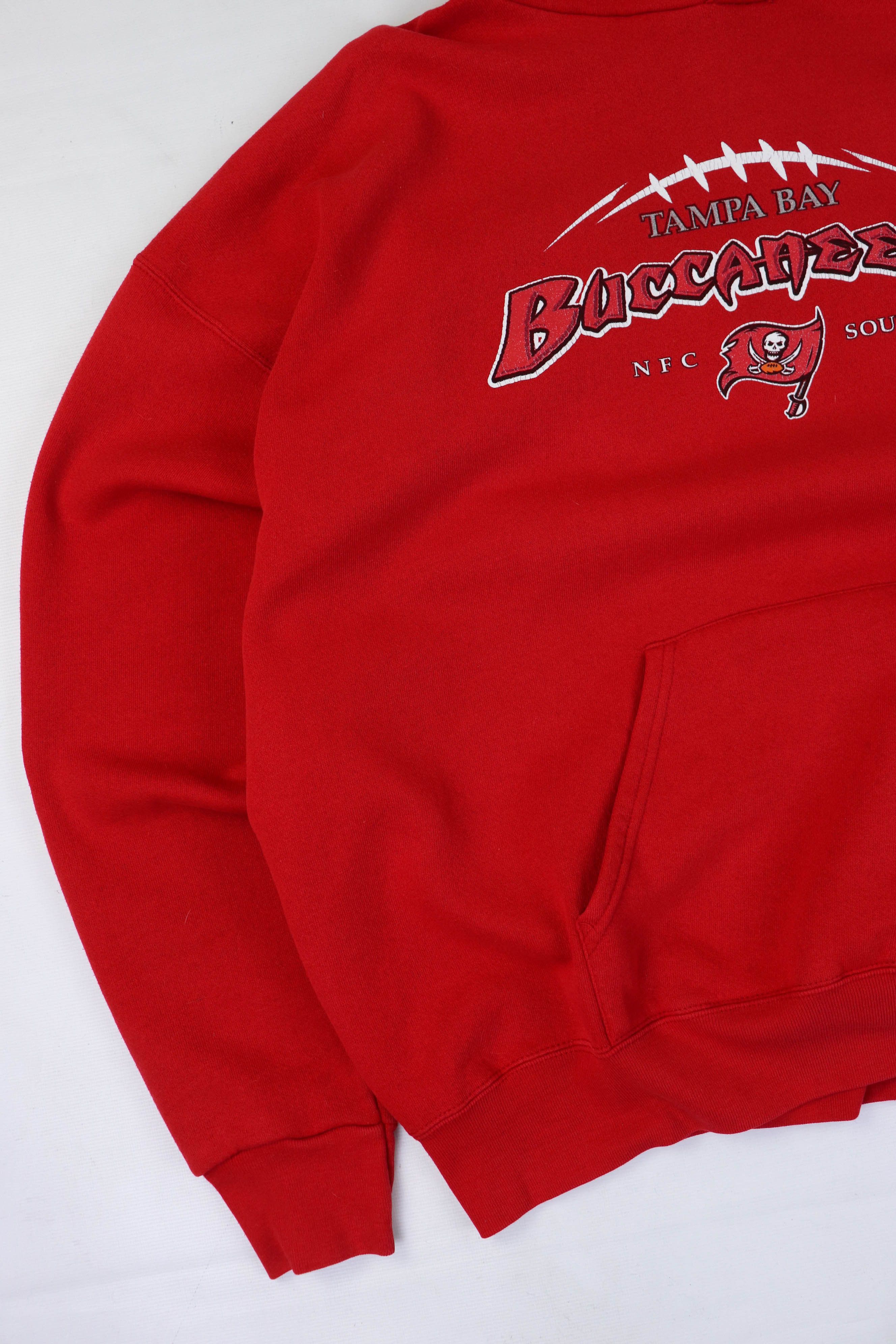 NFL Tampa Bay Buccaneers NFL 2000s Vintage Red Hoodie Size US XXL / EU 58 / 5 - 4 Thumbnail