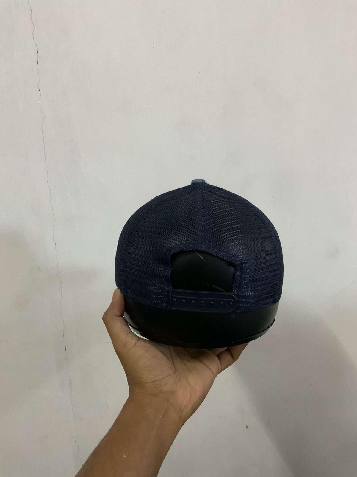Hat Club Collage Indigo Denim Trucker Hat Size ONE SIZE - 3 Thumbnail