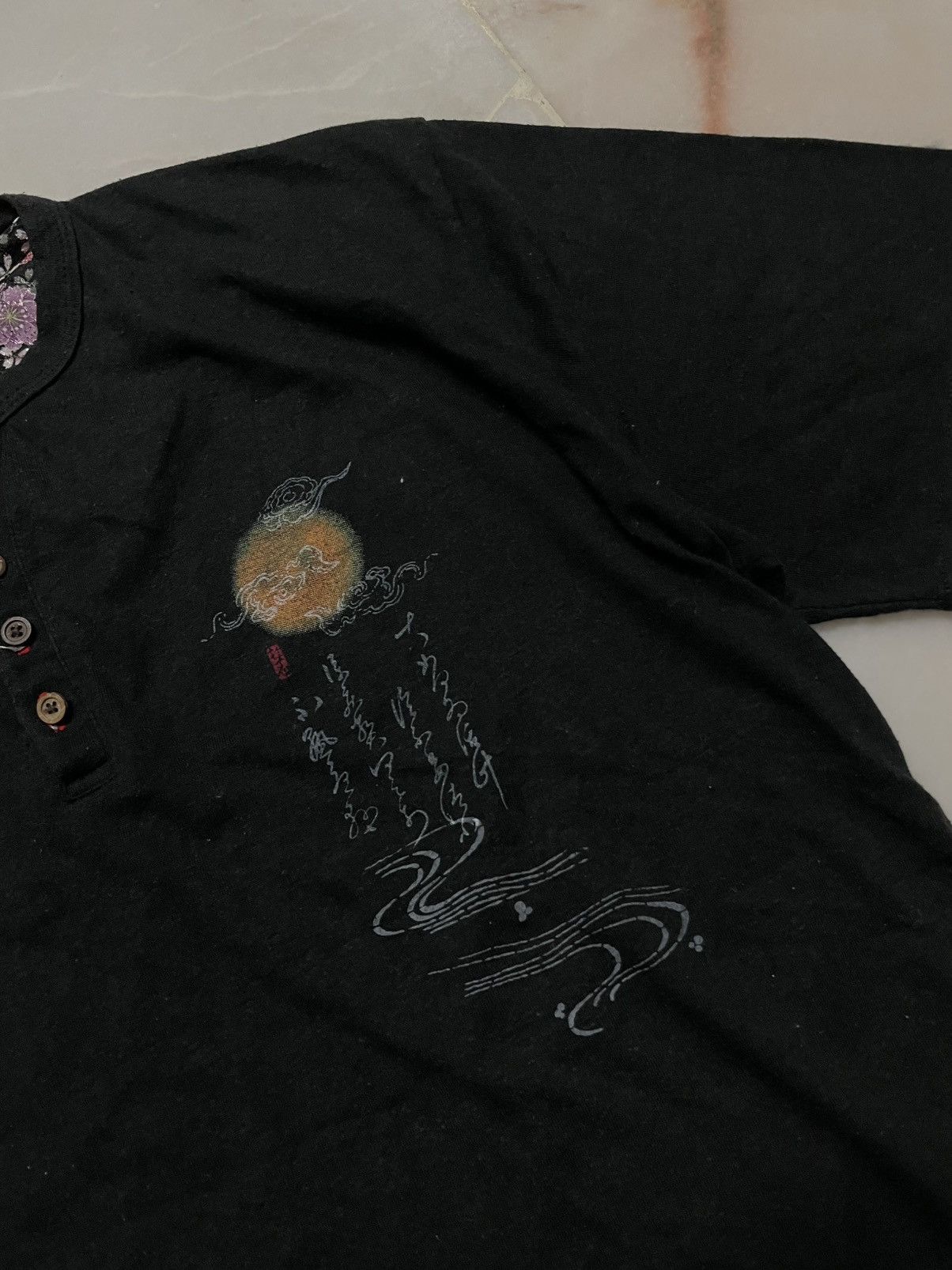 Seditionaries Rare Super Koi Karakuri Style Sakura Embroidery Tshirt Size US M / EU 48-50 / 2 - 5 Thumbnail