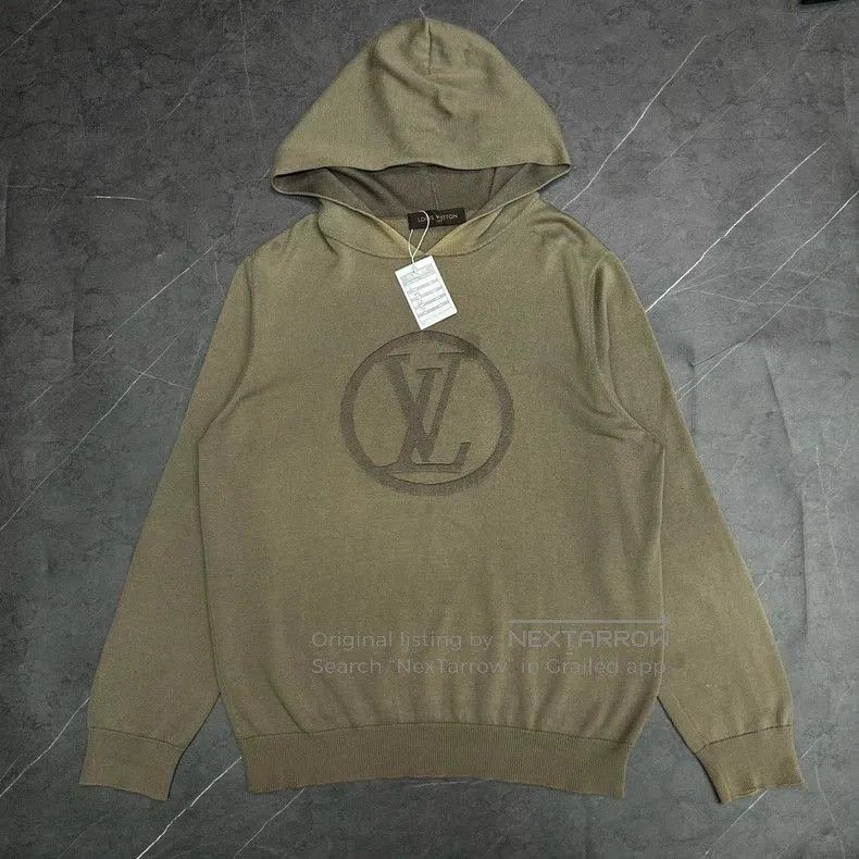 Louis Vuitton Louis Vuitton Embroidered Logo Hoodie. Size US L / EU 52-54 / 3 - 1 Thumbnail