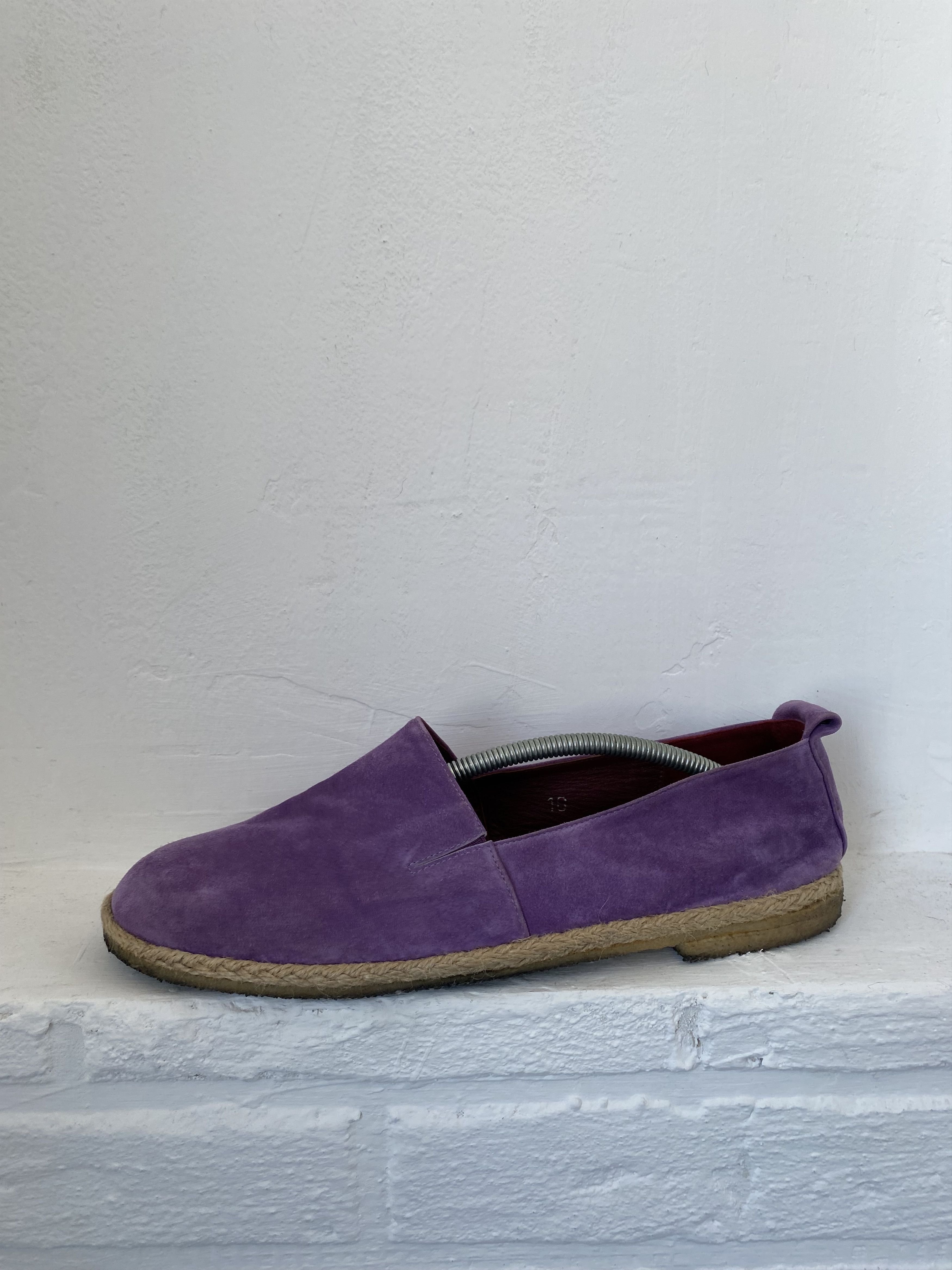 Zilli Zilli suede leather violet espadrilles Size US 10 / EU 43 - 2 Thumbnail
