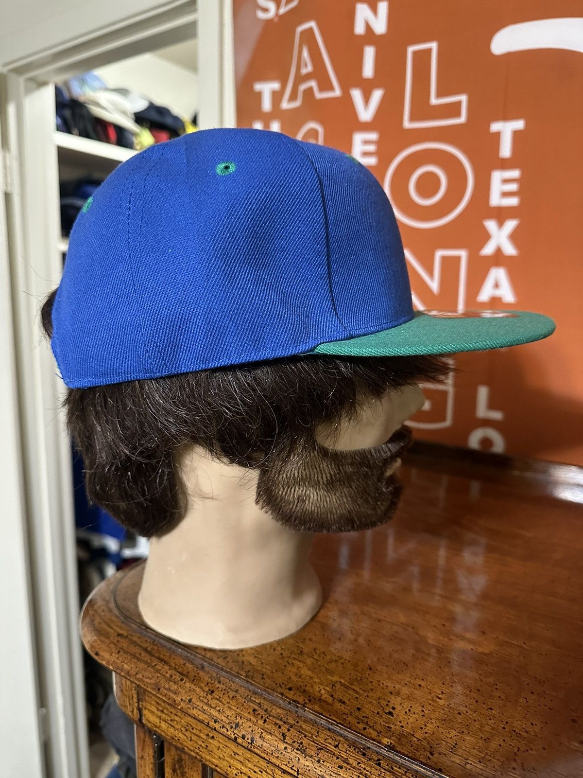 Anti Social Social Club × NBA × Vintage Vintage USPS NBA Dallas Mavericks “sideline” hat 90s Size ONE SIZE - 3 Thumbnail