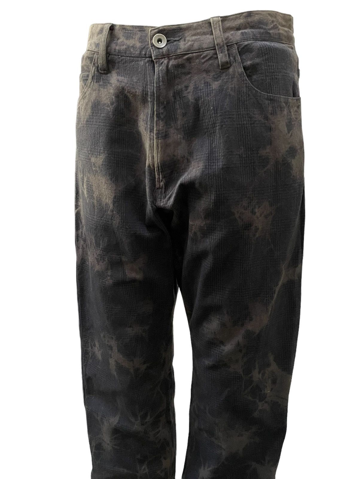 If Six Was Nine × Roots × semanticdesign Root Three Japan Smokey Mud Check Plaid Pants Size US 30 / EU 46 - 4 Thumbnail