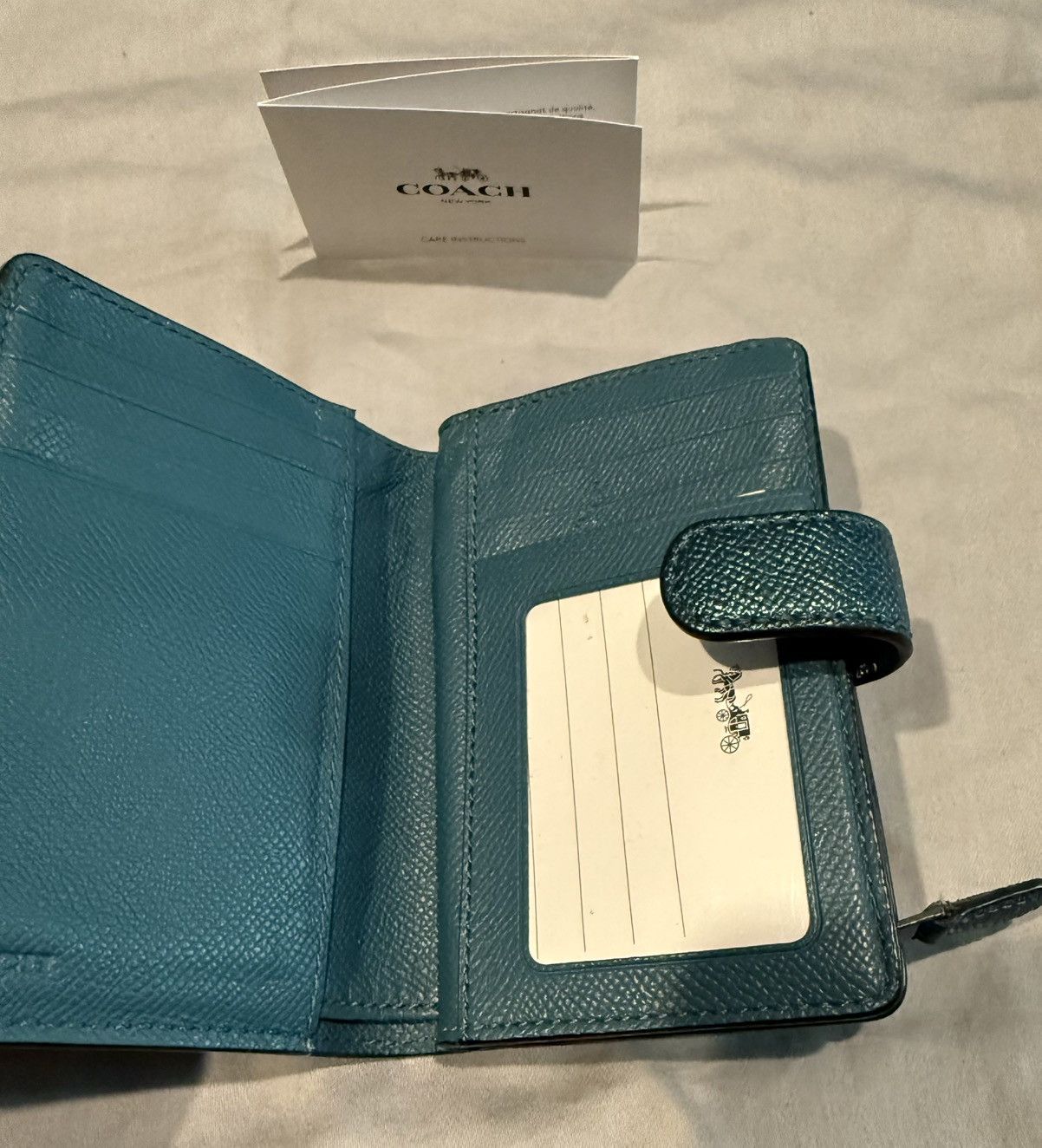 Coach COACH Corner Zip Wallet : AUTHENTIC Size ONE SIZE - 3 Thumbnail