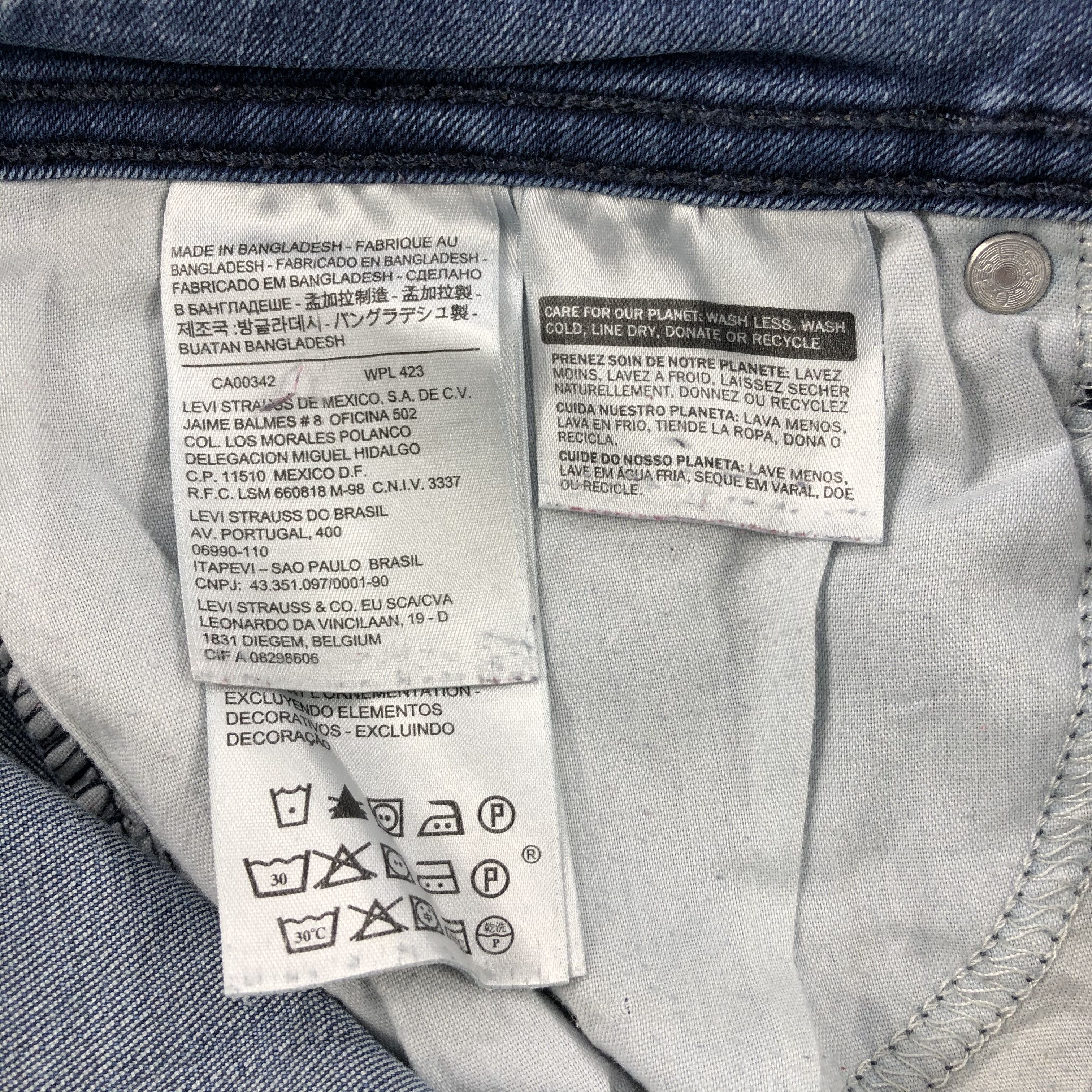 Levi's × Vintage Vintage Blue Wash Levis 951 Jeans-JM1999 Size US 34 / EU 50 - 10 Thumbnail