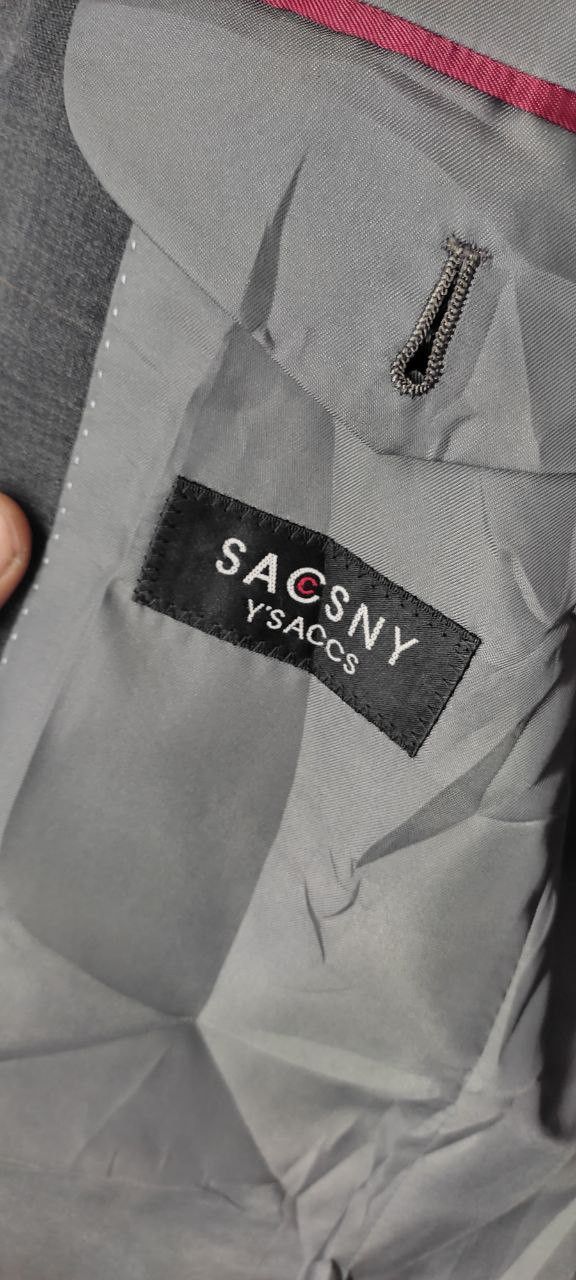 Yohji Yamamoto SCASNY YSACCS BY YOHJI YAMAMOTO JAPAN DESIGN BLAZER JACKET Size US M / EU 48-50 / 2 - 12 Thumbnail