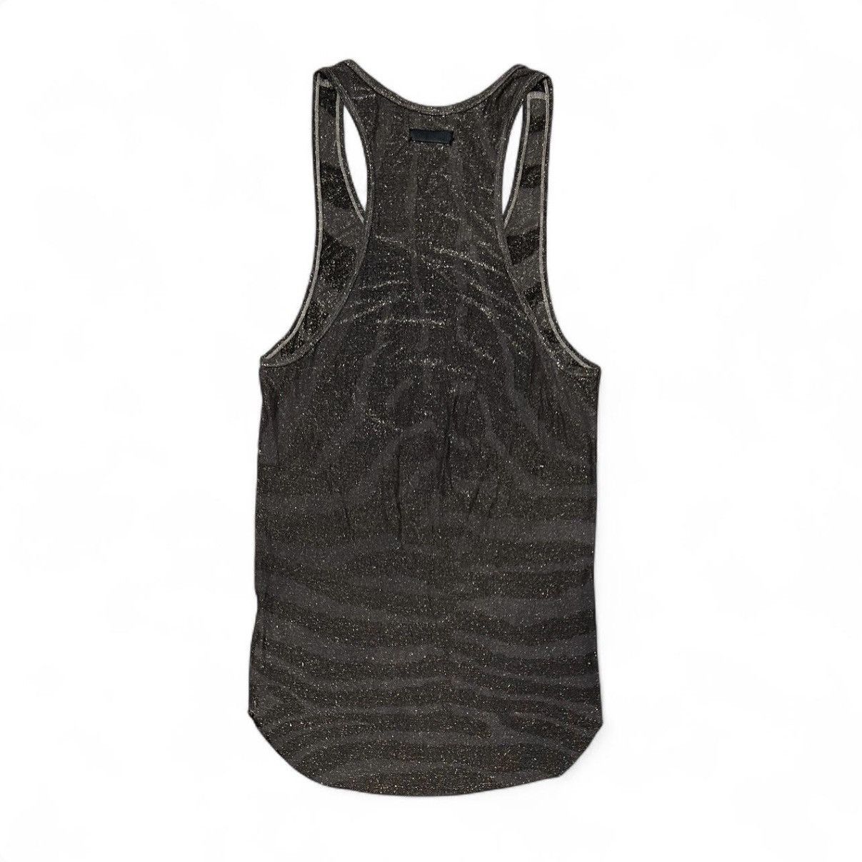 If Six Was Nine If Six Was Nine Sheer Glitter Zebra Racerback Tank Top Size US S / EU 44-46 / 1 - 2 Thumbnail