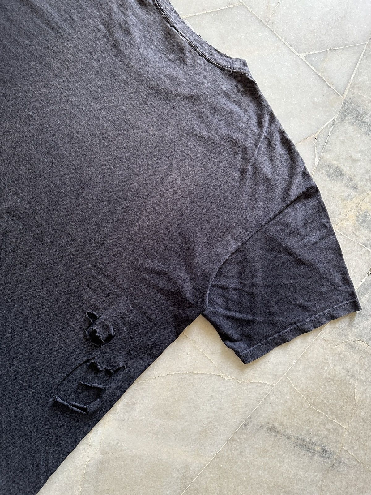 Vintage 2000’s SOUNDTRACK - DJ - HEAVY DESTROYED THRASHED SHIRT Size US XL / EU 56 / 4 - 12 Thumbnail