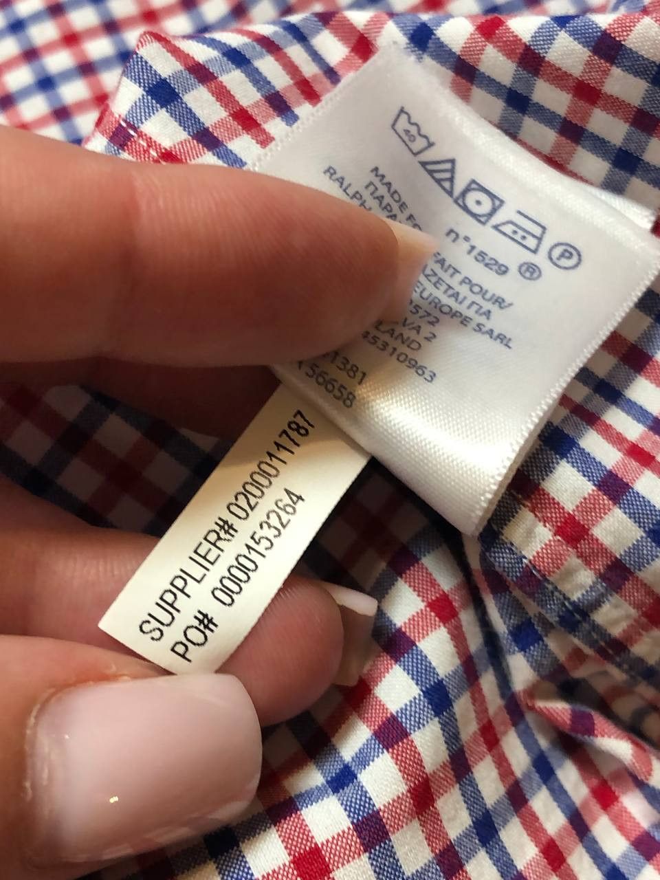 Polo Ralph Lauren Vintage Polo Ralph Lauren Classic Fit Checkered Shirt Size US XL / EU 56 / 4 - 5 Thumbnail