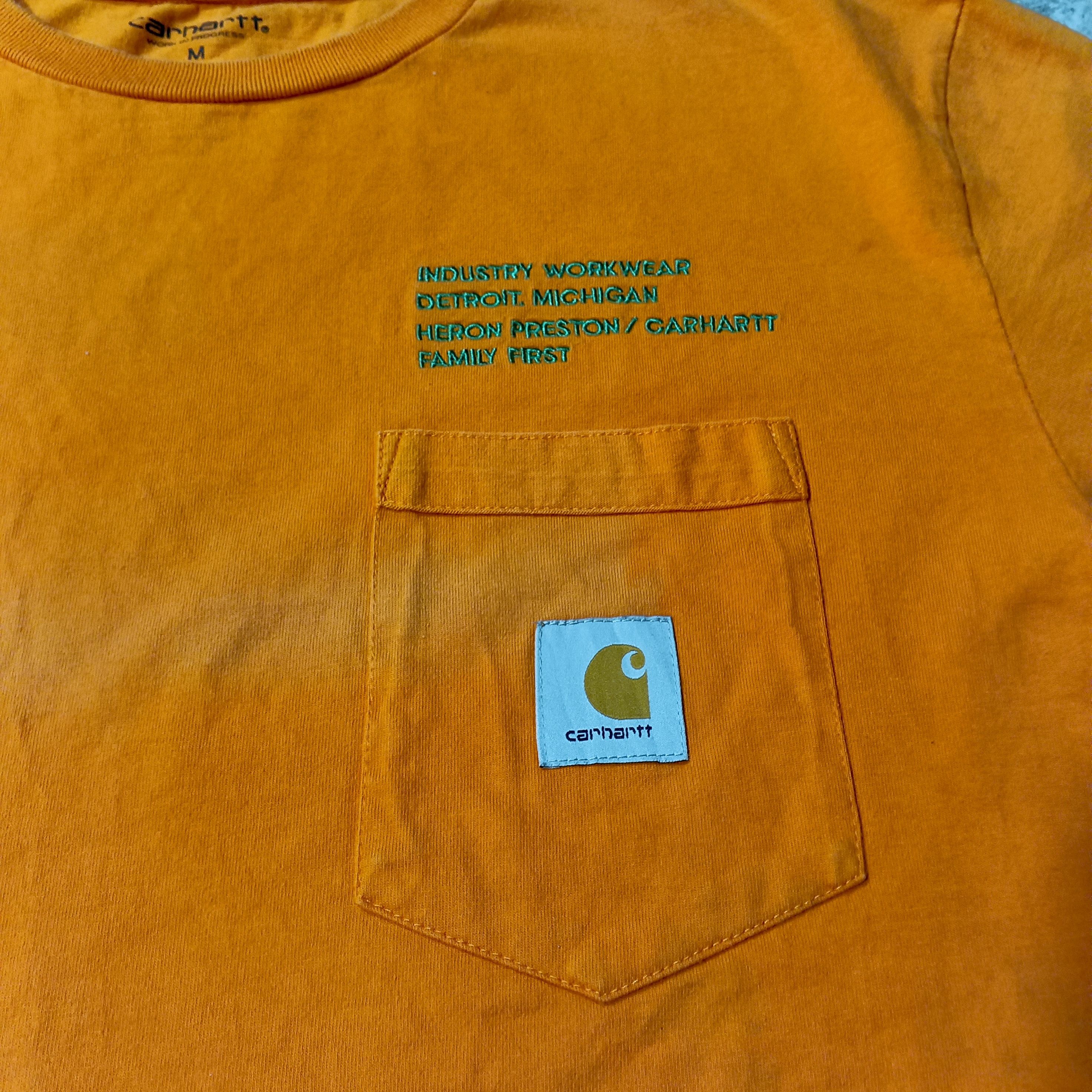 Carhartt Wip Faded Carhartt WIP x Heron Preston Medium Size Size US M / EU 48-50 / 2 - 4 Thumbnail