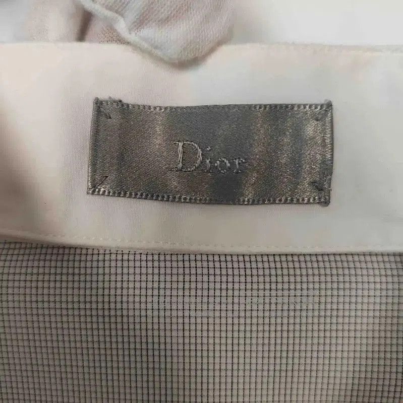 Dior Dior Gray Cotton Long Sleeve Shirt for Men . Size US S / EU 44-46 / 1 - 3 Thumbnail