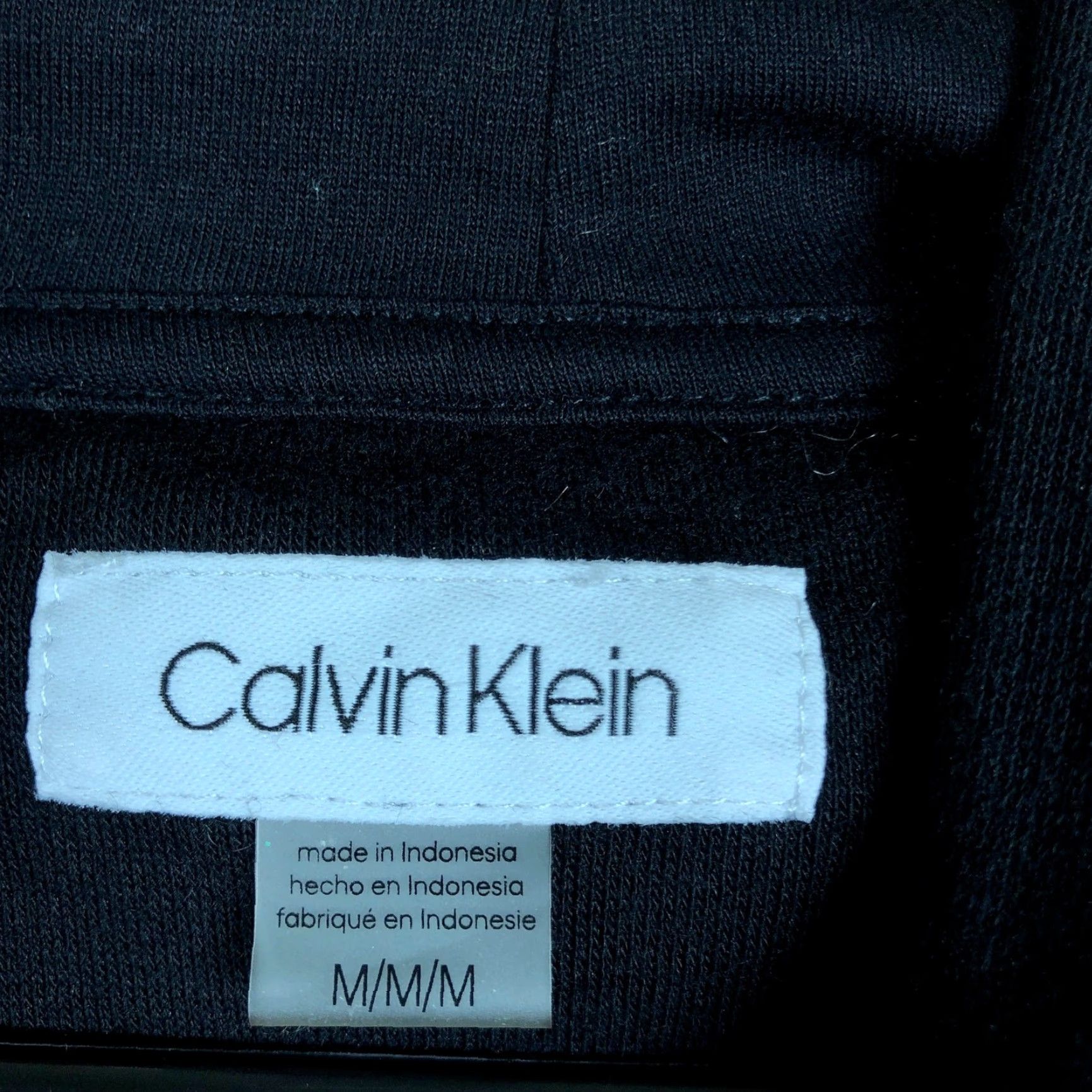 Calvin Klein Calvin Klein Womens Sweater Dress Black Gold Hooded Pockets Medium Dress Sweater Women Casual Size M / US 6-8 / IT 42-44 - 6 Thumbnail