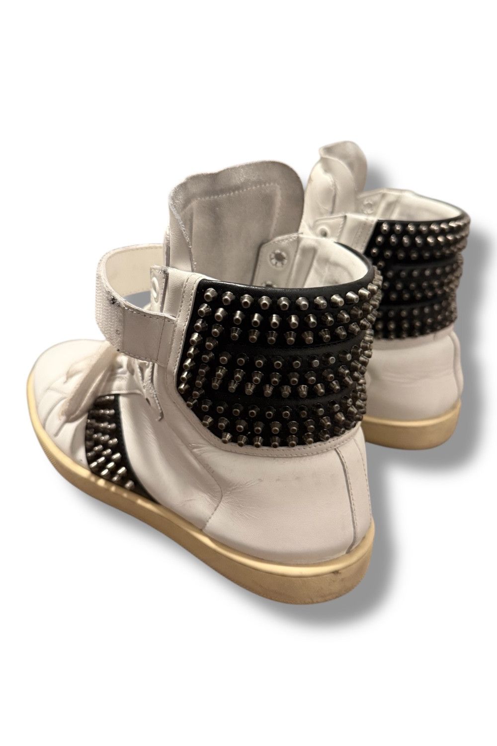 Saint Laurent Paris Saint Laurent FW14 Studded SL/14H Sneaker Size US 7 / EU 40 - 5 Thumbnail