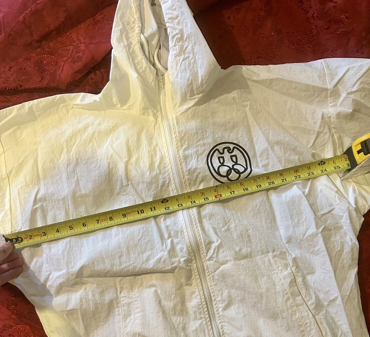 Gosha Rubchinskiy YZY x Gosha Rubchinskiy Nylon Windbreaker White - Size M Size US M / EU 48-50 / 2 - 3 Thumbnail