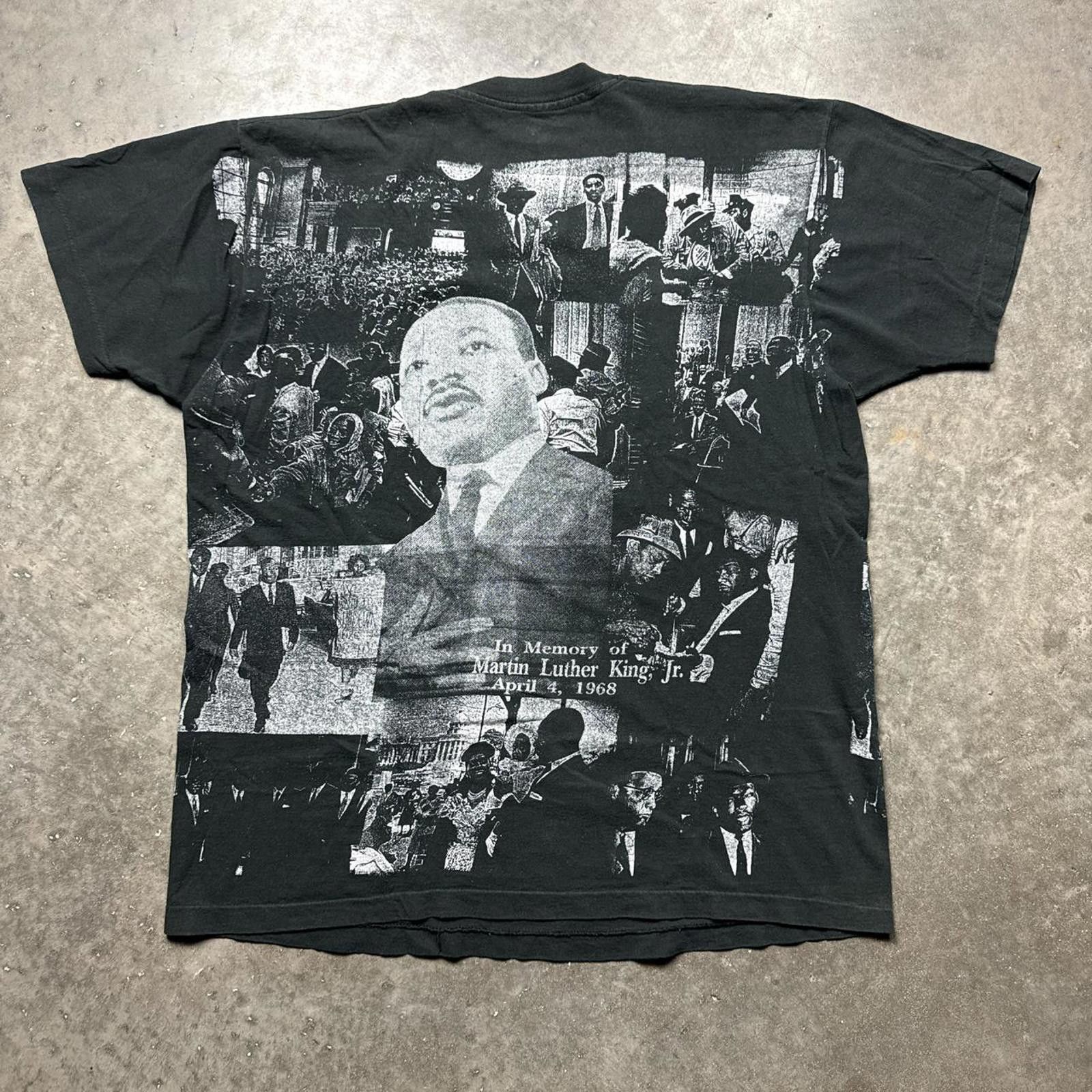 Other Martin Luther King Jr. Vintage AOP 1968 Graphic T-shirt Size US XXL / EU 58 / 5 - 3 Thumbnail