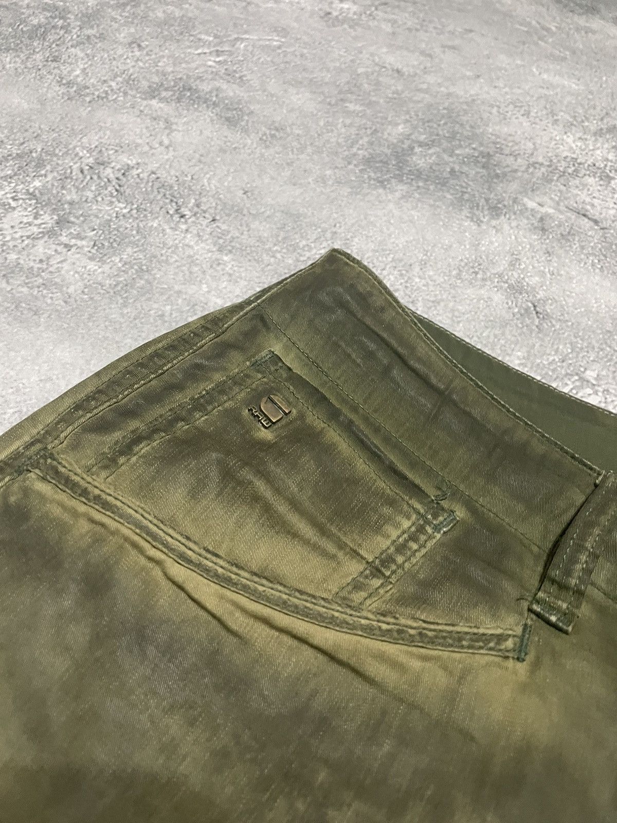 G-Star × Vintage Vintage Shorts G-star raw faded olive Size US 34 / EU 50 - 6 Thumbnail