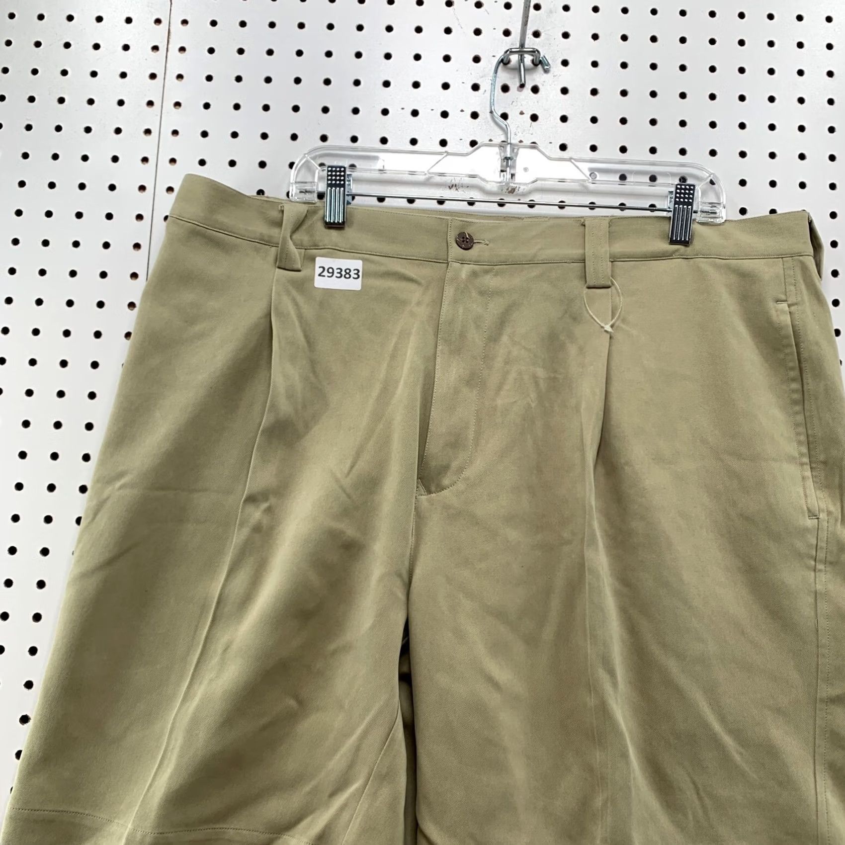 Tommy Bahama Tommy Bahama 100% Silk Chino Shorts Mens Size 41 Tan Casual Golf Size US 41 - 5 Thumbnail