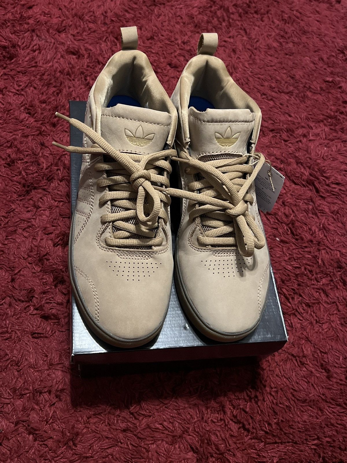 Adidas Adidas Tyshawn Jones ‘Cardboard’/‘Wheat’ Size US 11.5 / EU 44-45 - 3 Thumbnail