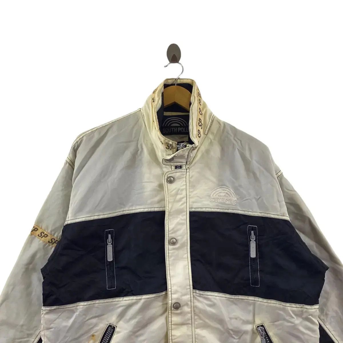 Southpole Vintage SOUTH POLE USA Sport Athletic Basketball Jacket Size US M / EU 48-50 / 2 - 2 Thumbnail