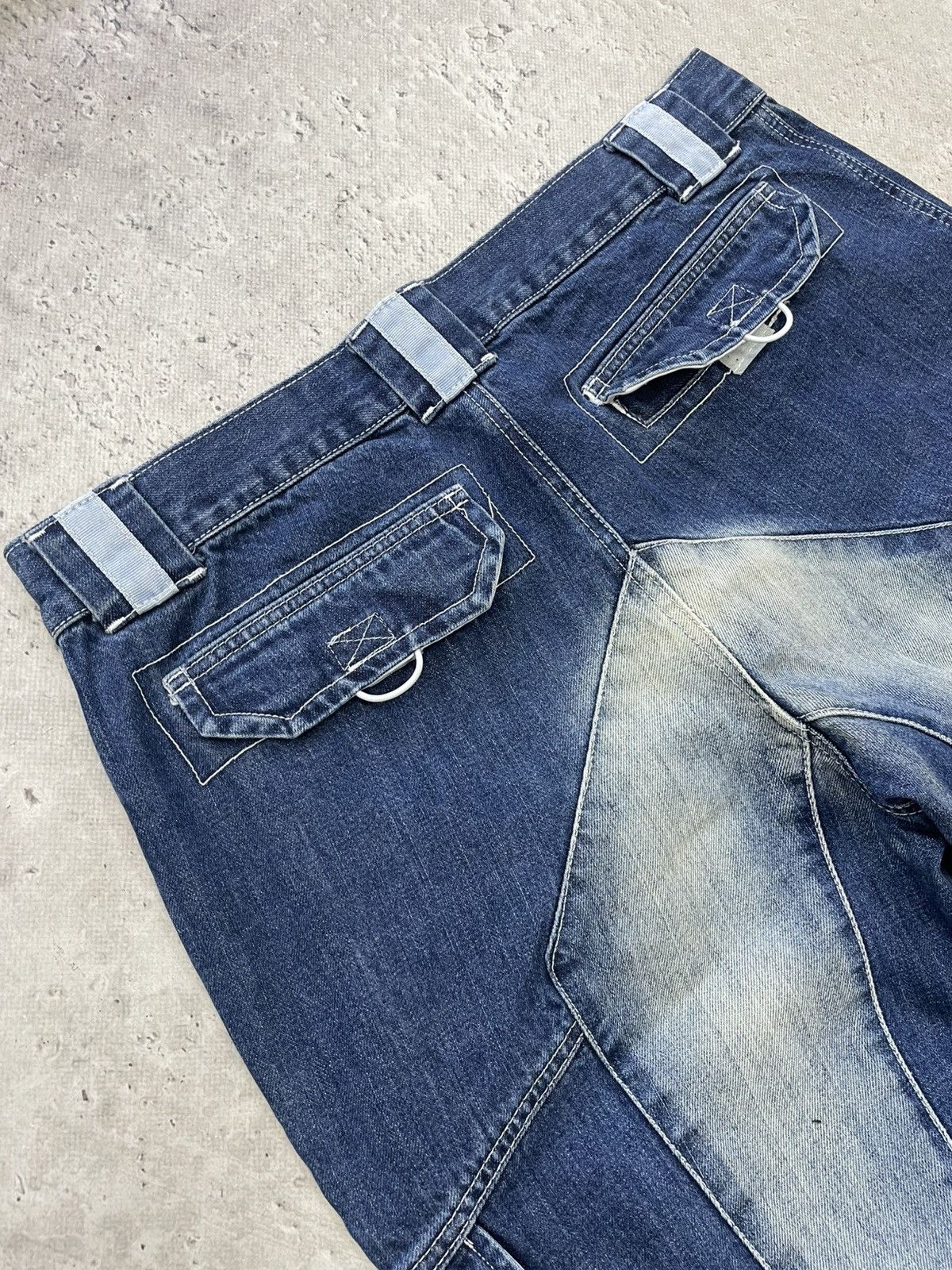 Tornado Mart Distressed jeans pants baggy tornado mart style y2k Size US 34 / EU 50 - 12 Thumbnail